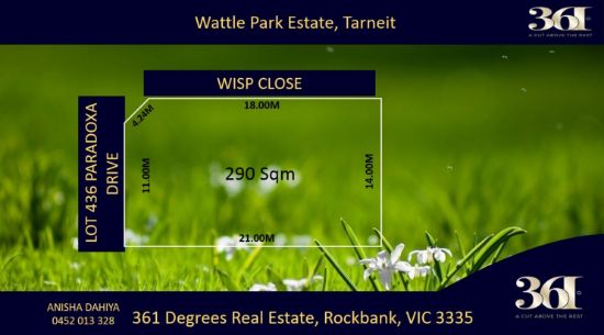 Lot 436, Paradoxa Drive, Tarneit, Vic 3029