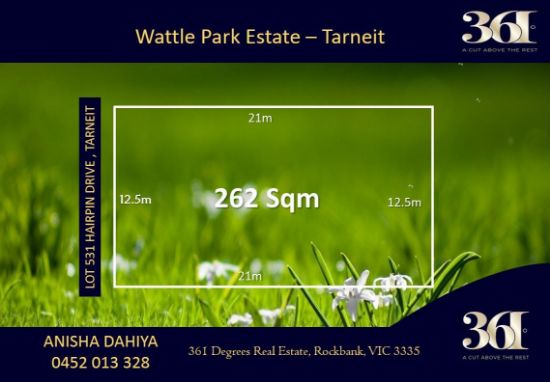 Lot 531, Hairpin Drive, Tarneit, Vic 3029