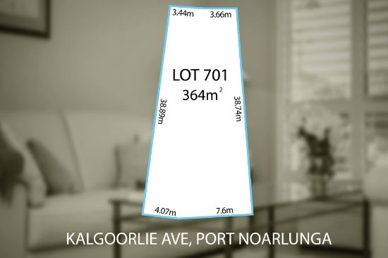 Lot 701, Kalgoorlie Avenue, Port Noarlunga South, SA 5167