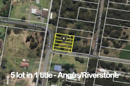 Lot 87, 88, 89 ,90 & 91, 90 Cleveland Road, Angus, Riverstone, NSW 2765