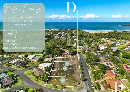 Lots 2, 5, & 6 Mariner Drive, Safety Beach, NSW 2456