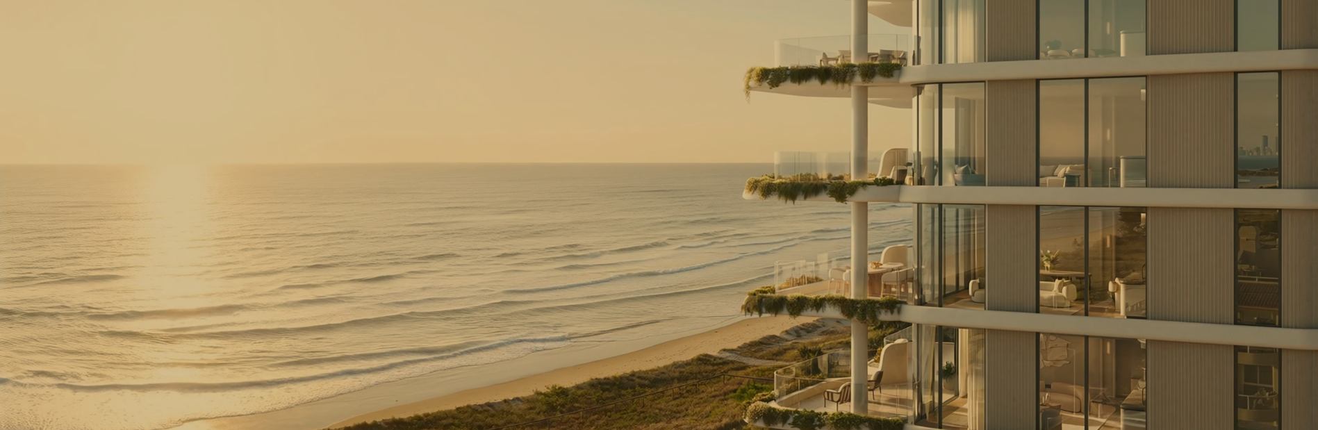 Solmare, Palm Beach, is luxury coastal living refined to its purest form. A place where each day begins and ends by the water, and each moment carries the tranquillity and beauty of the ocean itself. A place like no other. A place to call your own.