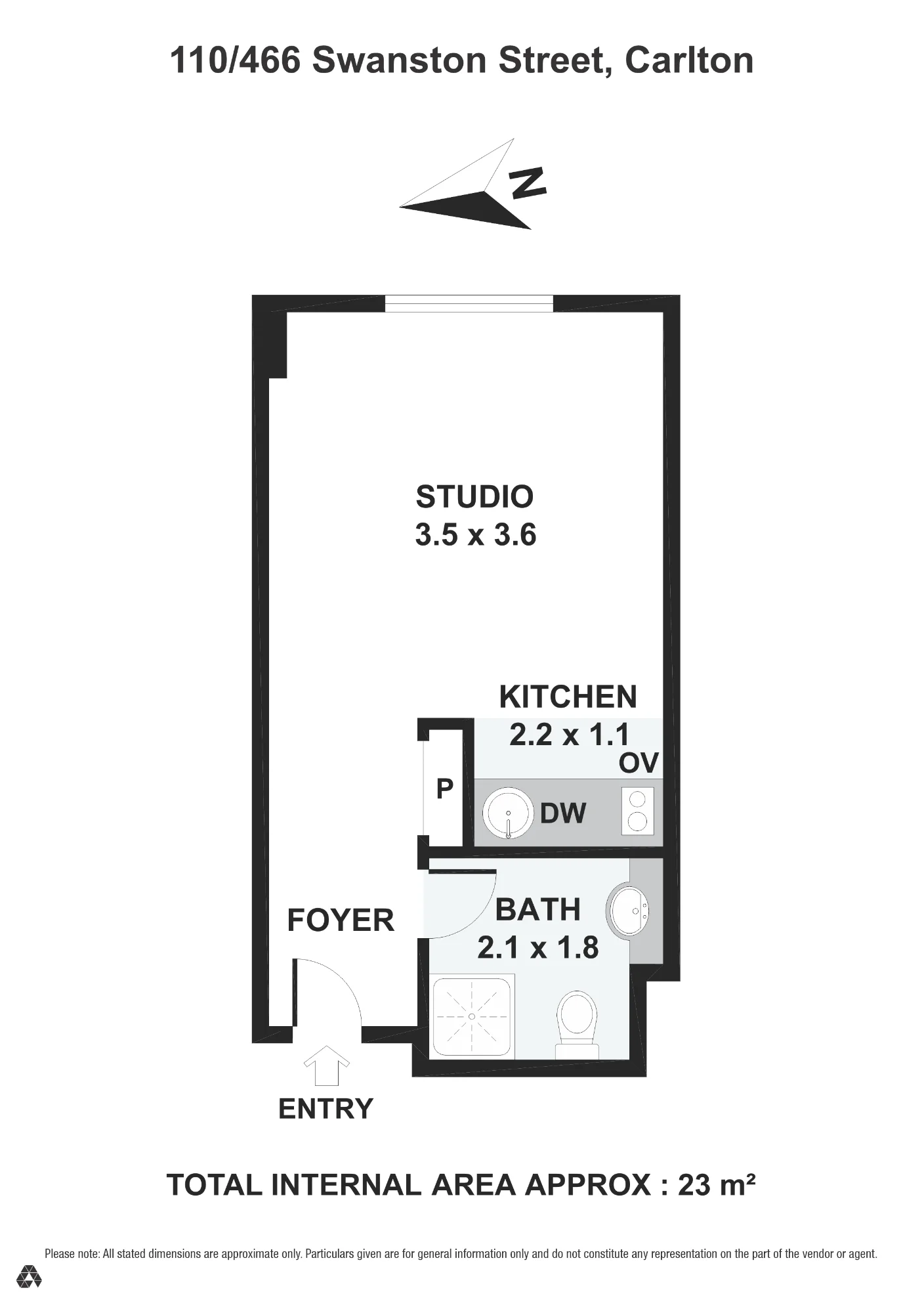 110/466 Swanston Street, Carlton, Vic 3053