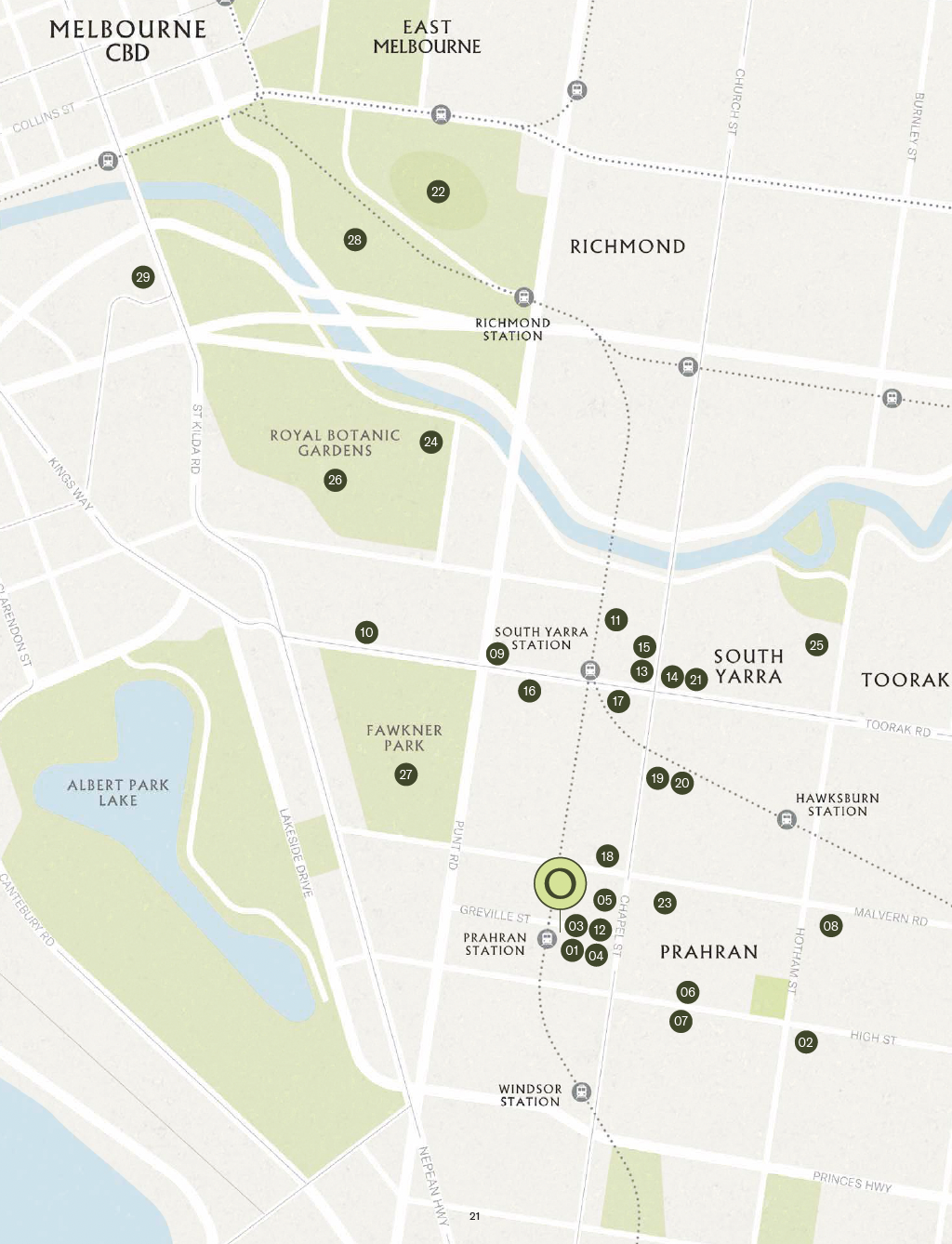 Osment Map
