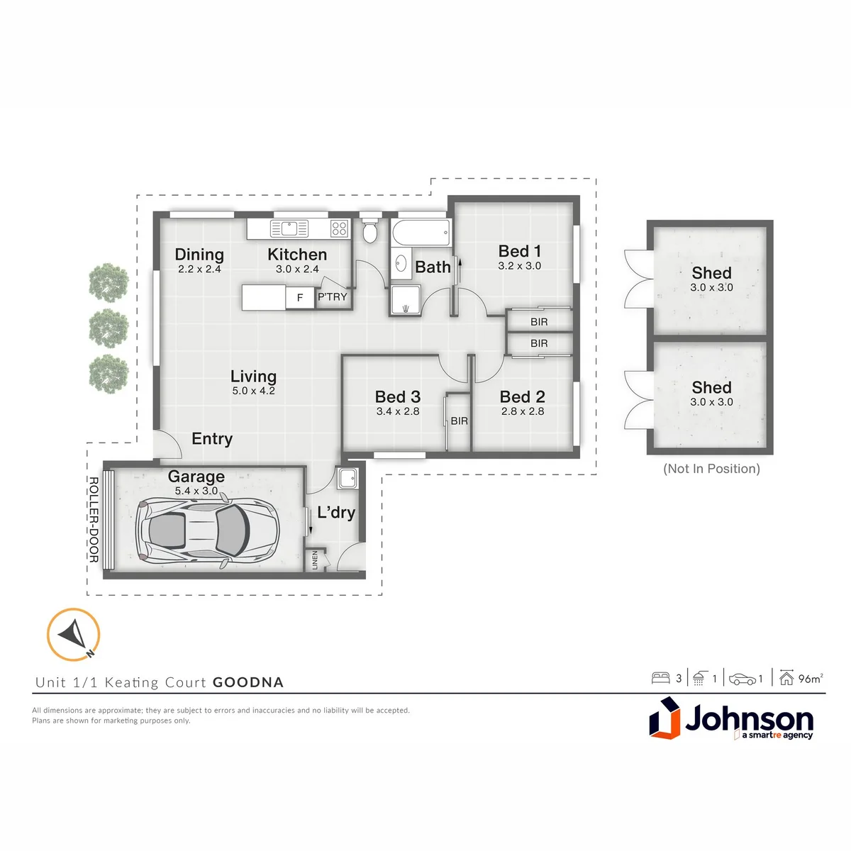 1/1 Keating Court, Goodna, Qld 4300