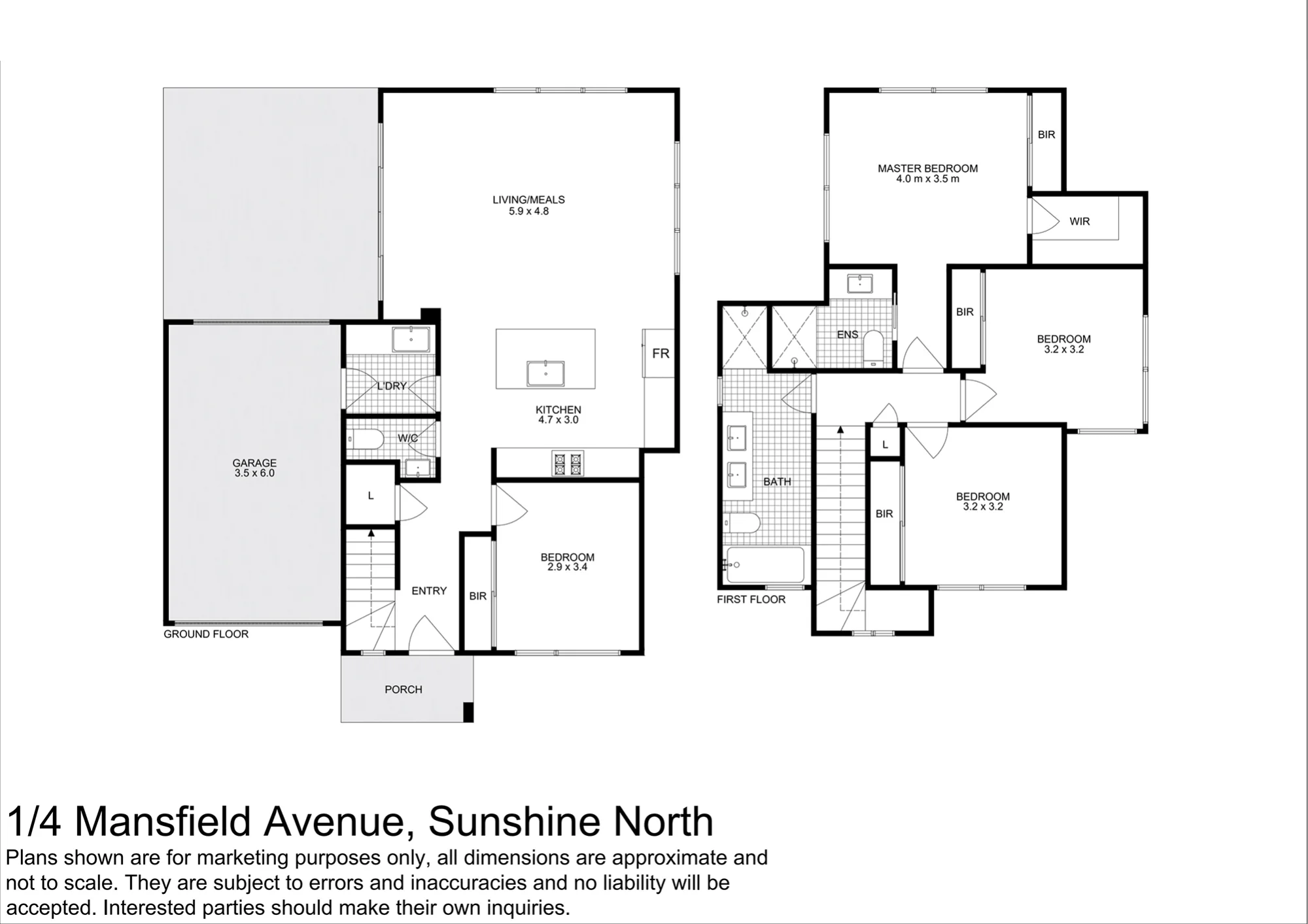 1/4 Mansfield Avenue, Sunshine North, Vic 3020