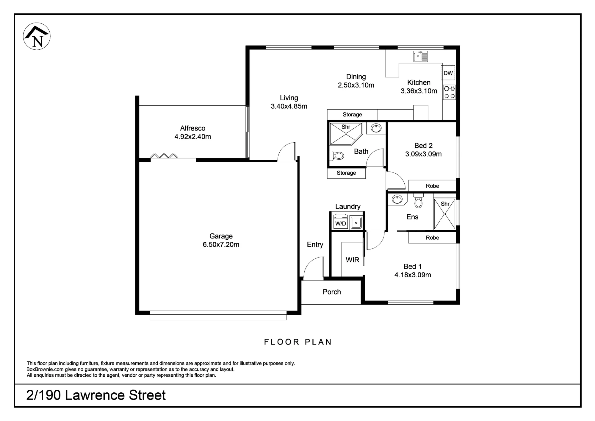 2/190 Lawrence Street, Wodonga, Vic 3690