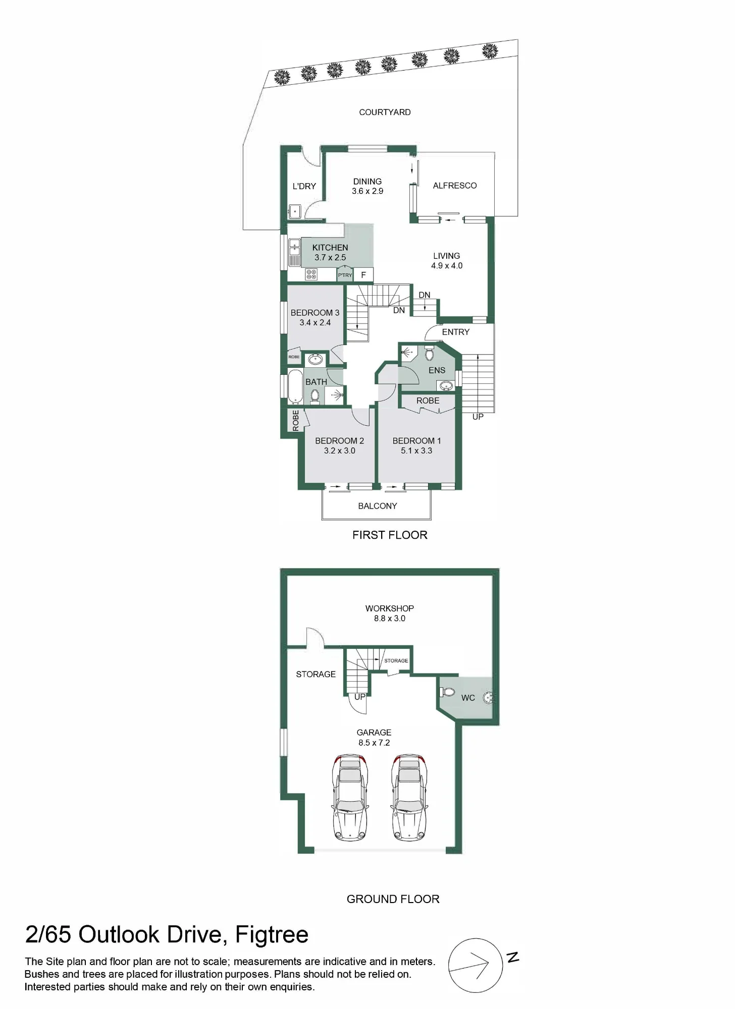 2/65 Outlook Drive, Figtree, NSW 2525