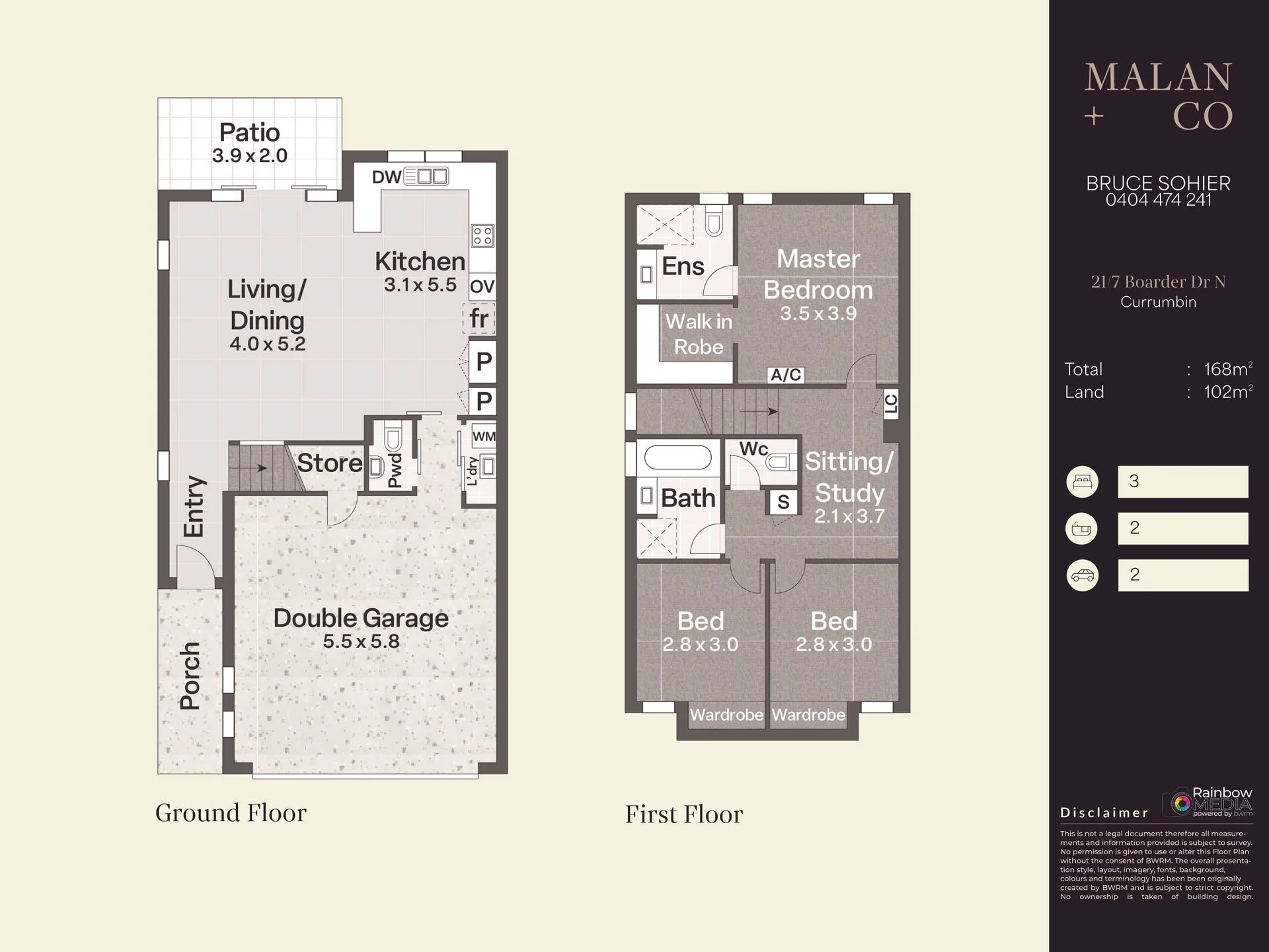 21/7 Border Drive North, Currumbin Waters QLD 4223