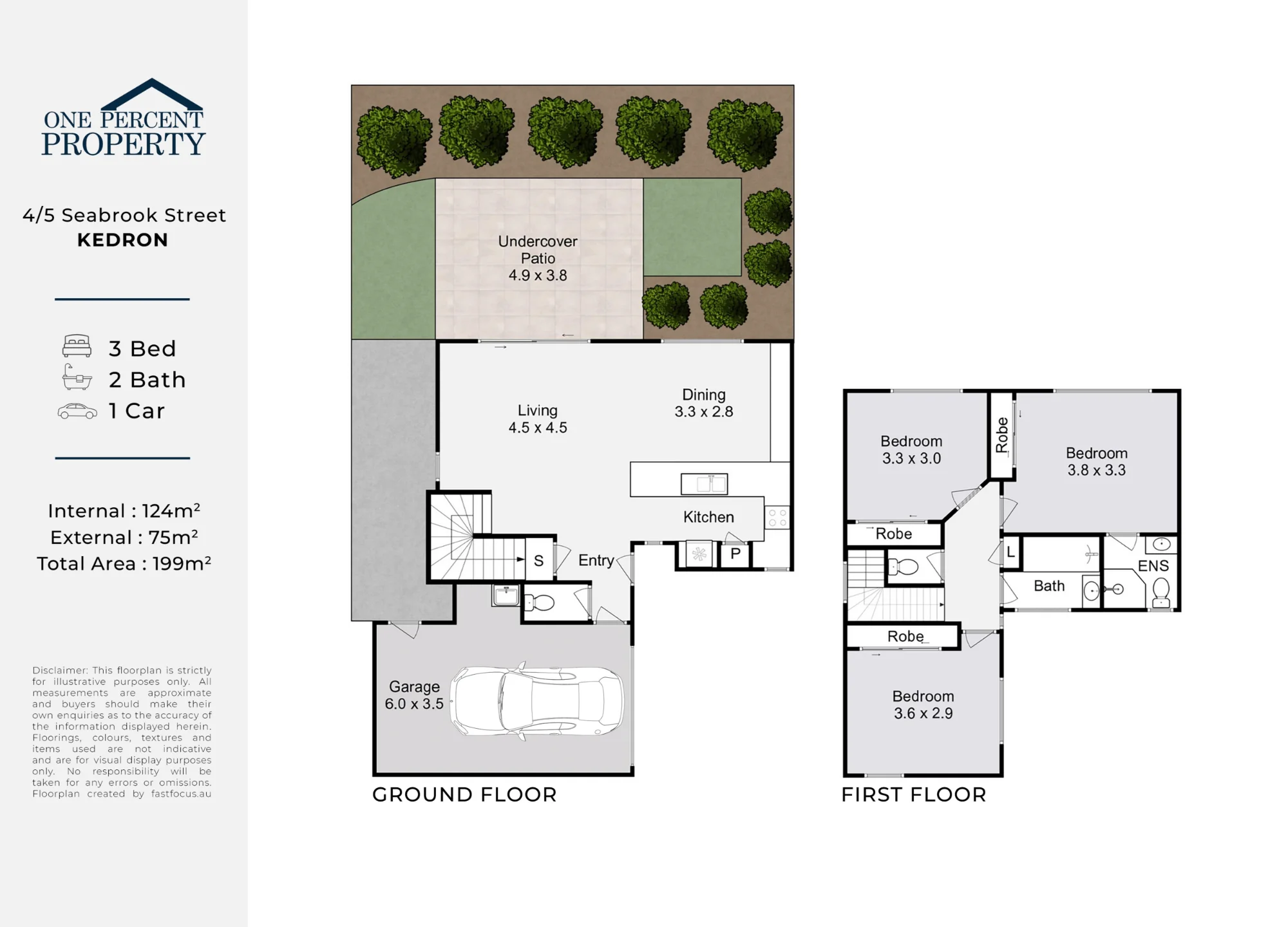 4/5 Seabrook Street, Kedron, Qld 4031