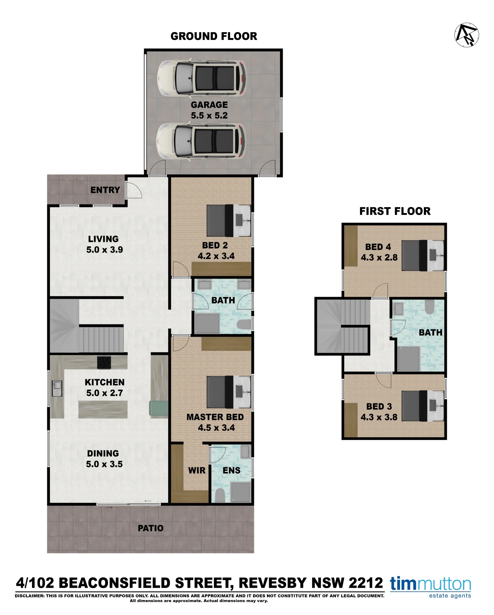 Unit 4/102 Beaconsfield Street, Revesby, NSW 2212