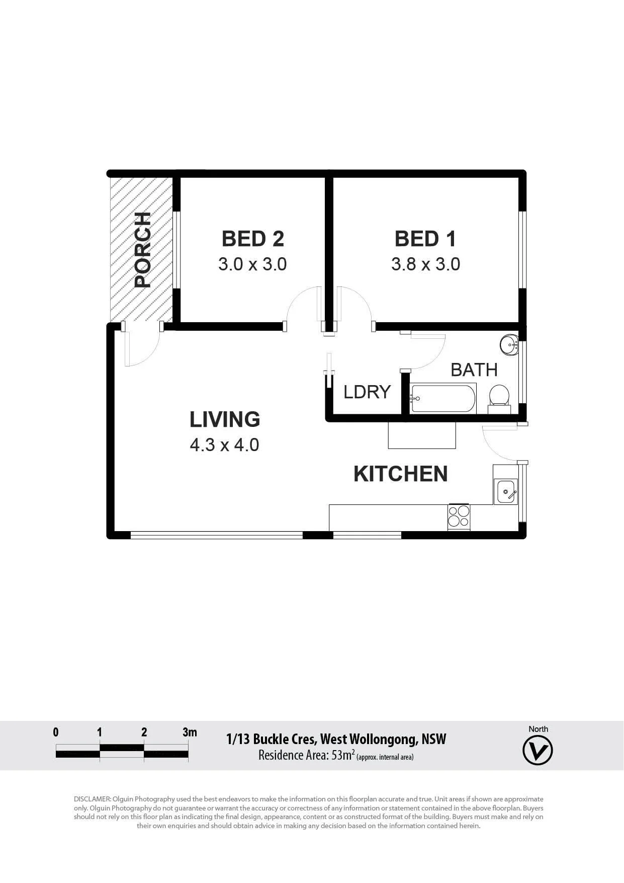 1/13 Buckle Crescent, West Wollongong, NSW 2500
