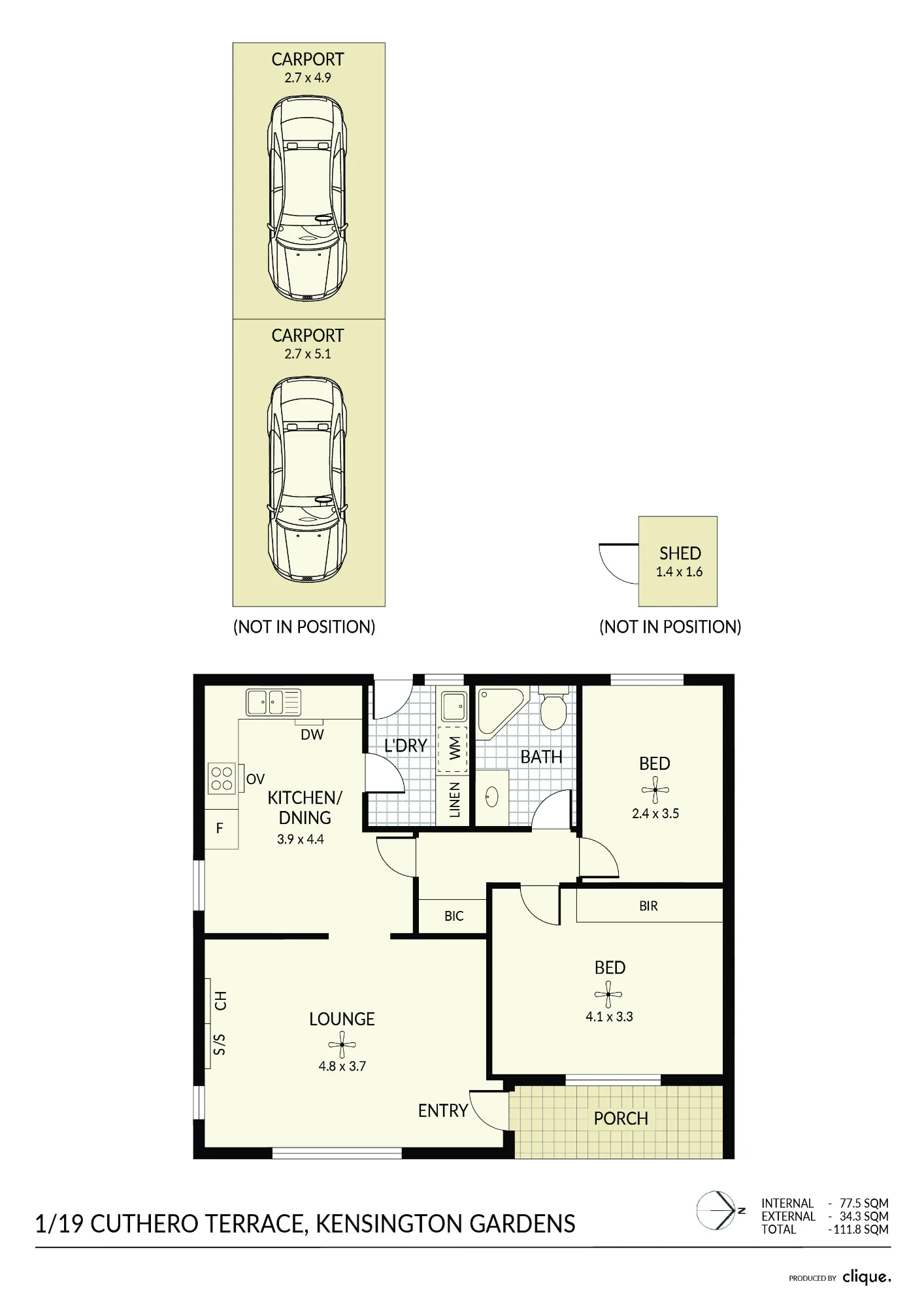 1/19 Cuthero Terrace, Kensington Gardens, SA 5068