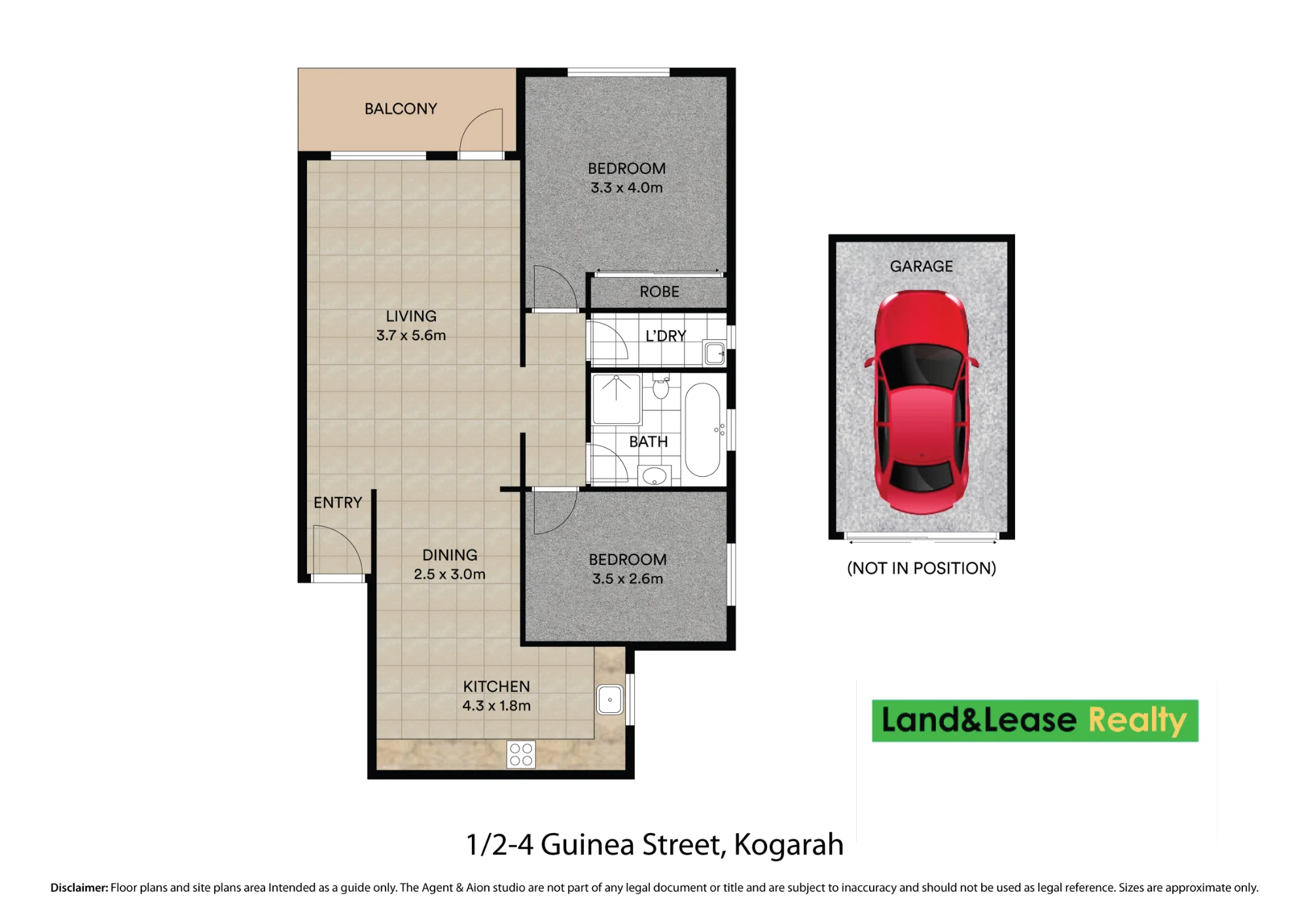 1/2A-4 Guinea Street, Kogarah, NSW 2217