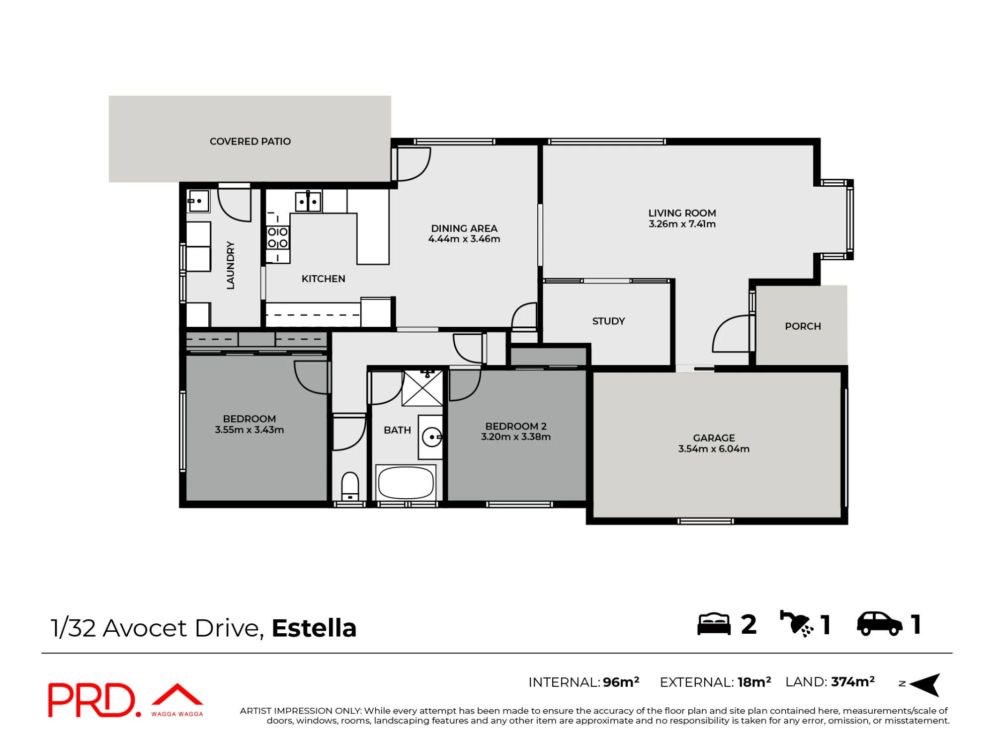 1/32 Avocet Drive, Estella, NSW 2650