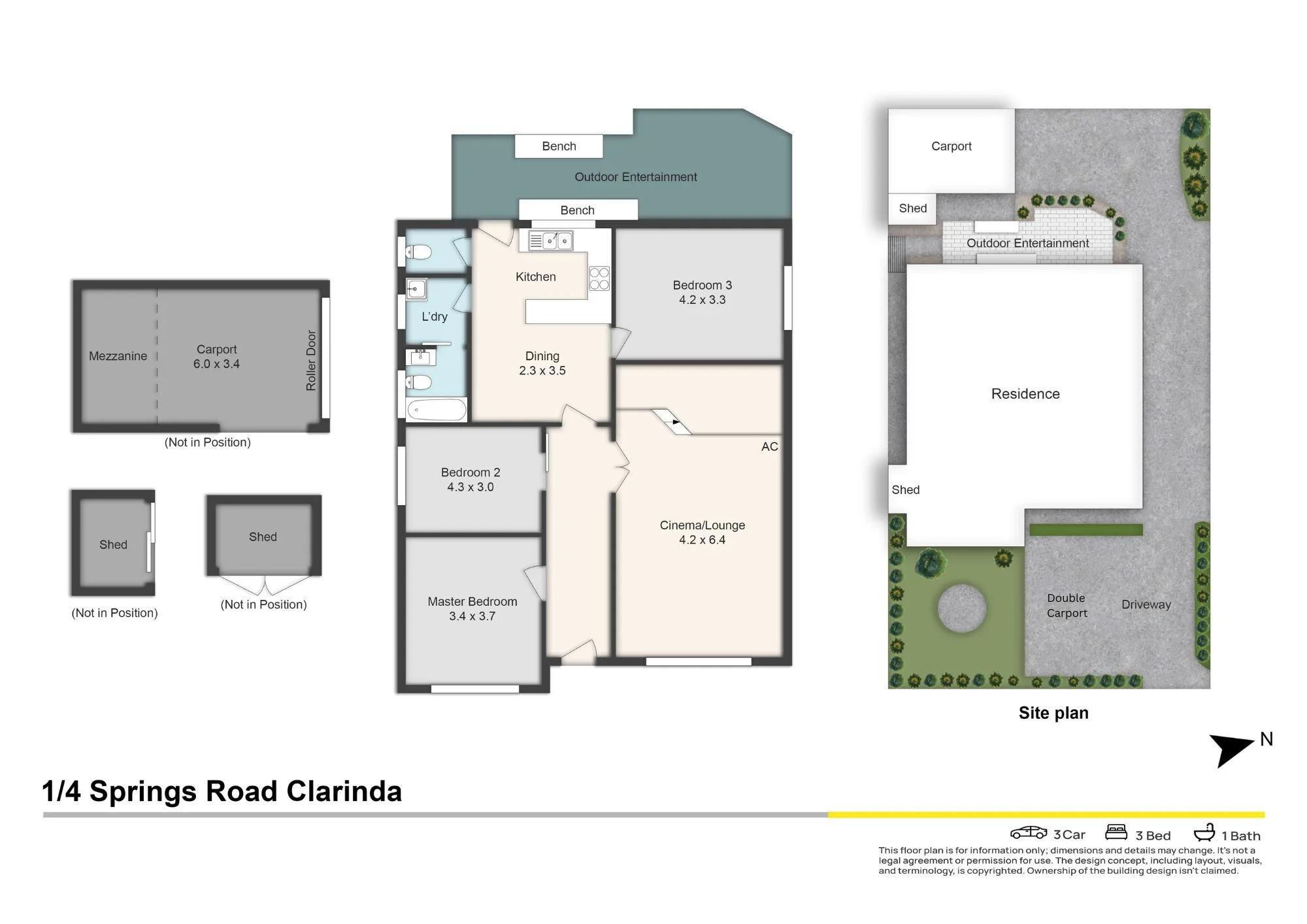 1/4 Springs Road, Clarinda VIC 3169