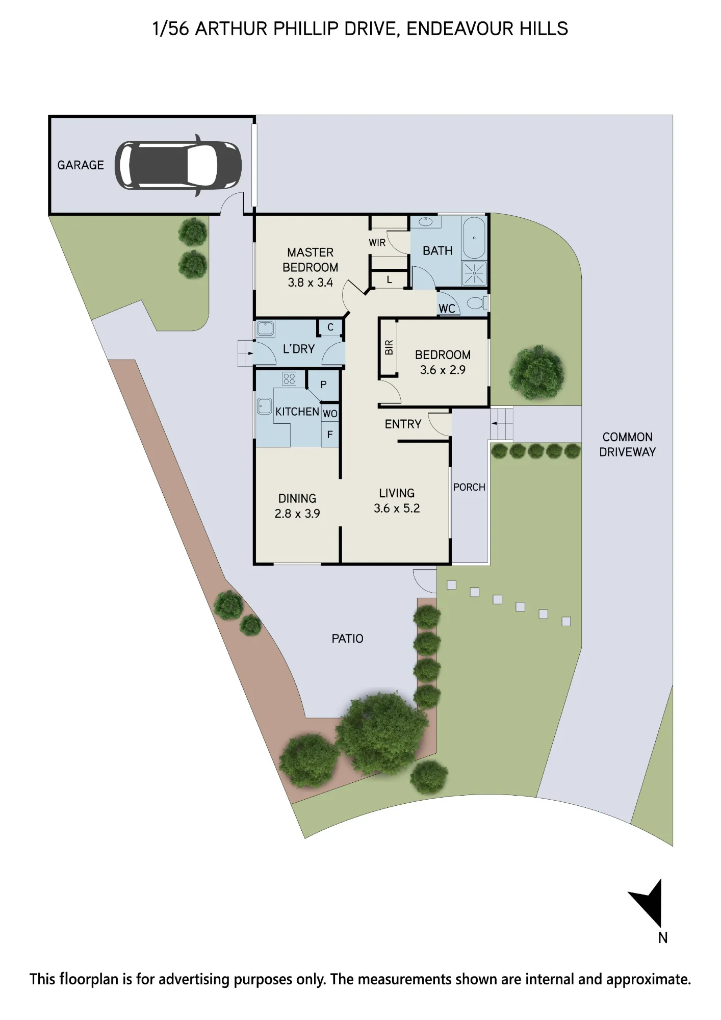 1/56 Arthur Phillip Drive, Endeavour Hills, Vic 3802