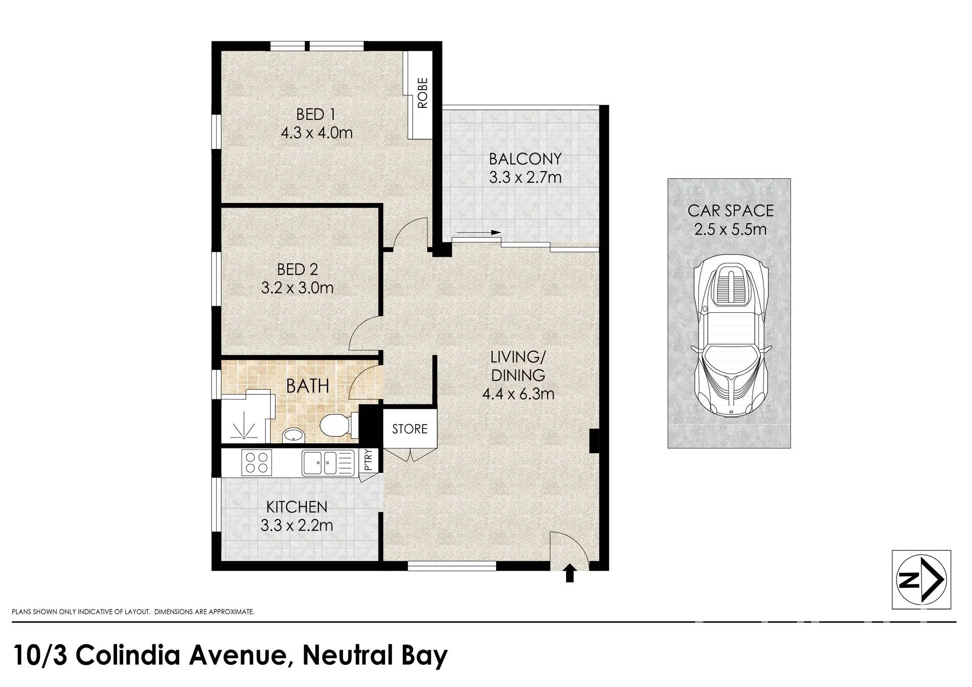10/3 Colindia Avenue, Neutral Bay, NSW 2089