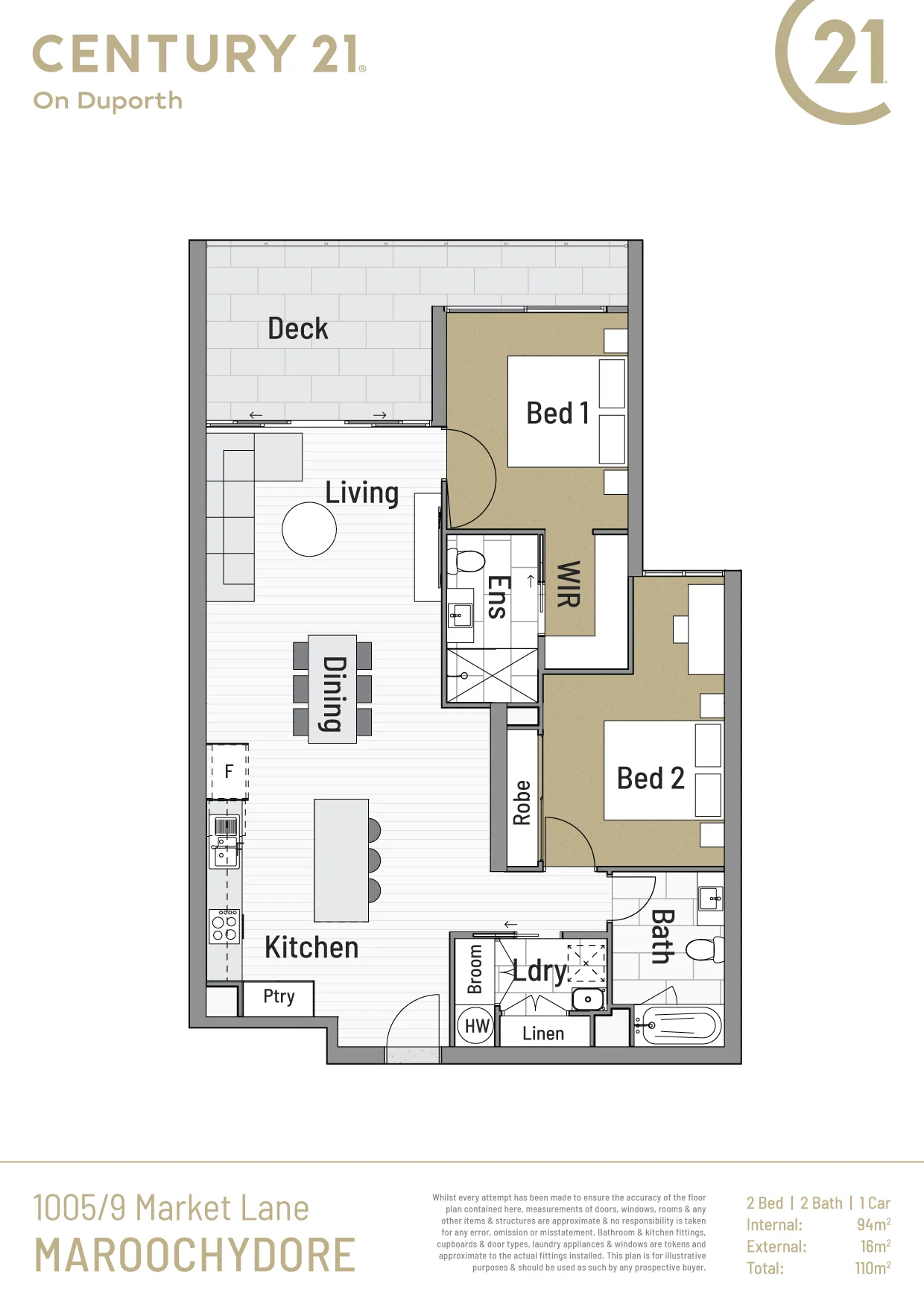 1005/9 Market Lane, Maroochydore, Qld 4558