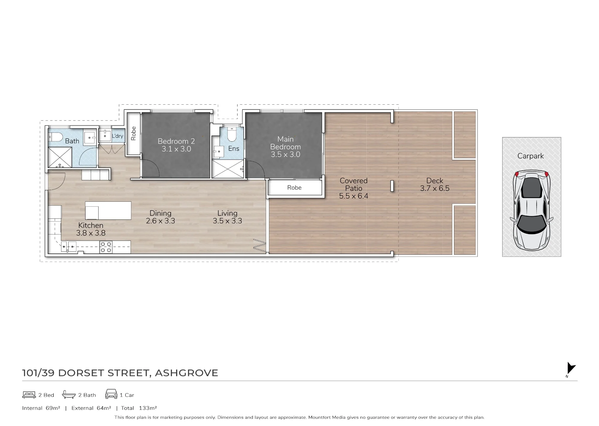 101/39 Dorset Street, Ashgrove QLD 4060