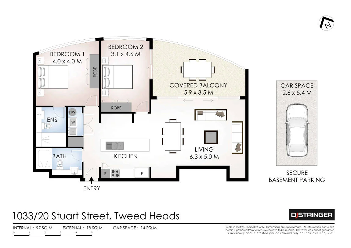 1033/18-20 Stuart Street, Tweed Heads, NSW 2485
