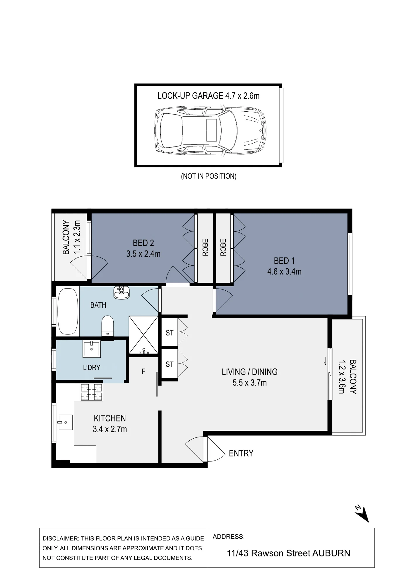 11/43 Rawson Street, Auburn NSW 2144