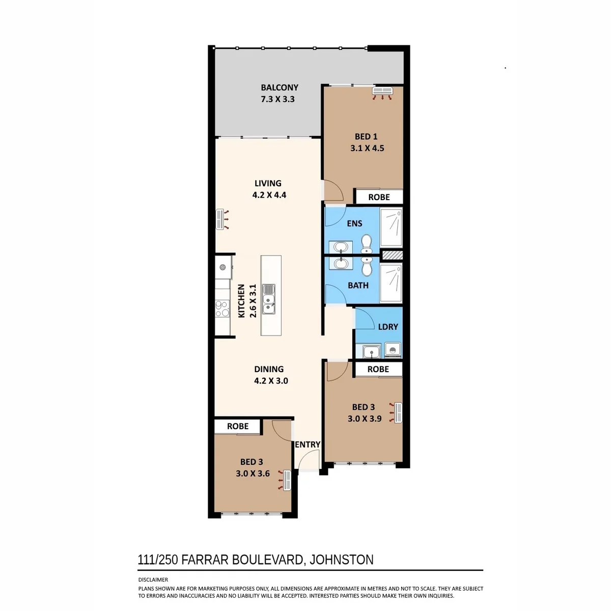 111/250 Farrar Boulevard, Johnston, NT 0832