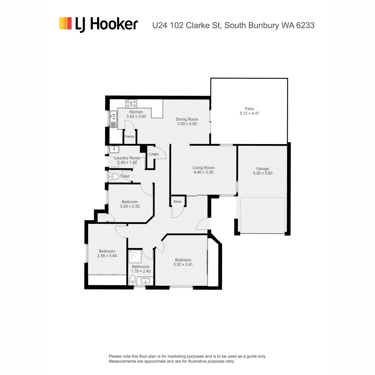 12/101 Clarke Street, South Bunbury, WA 6230