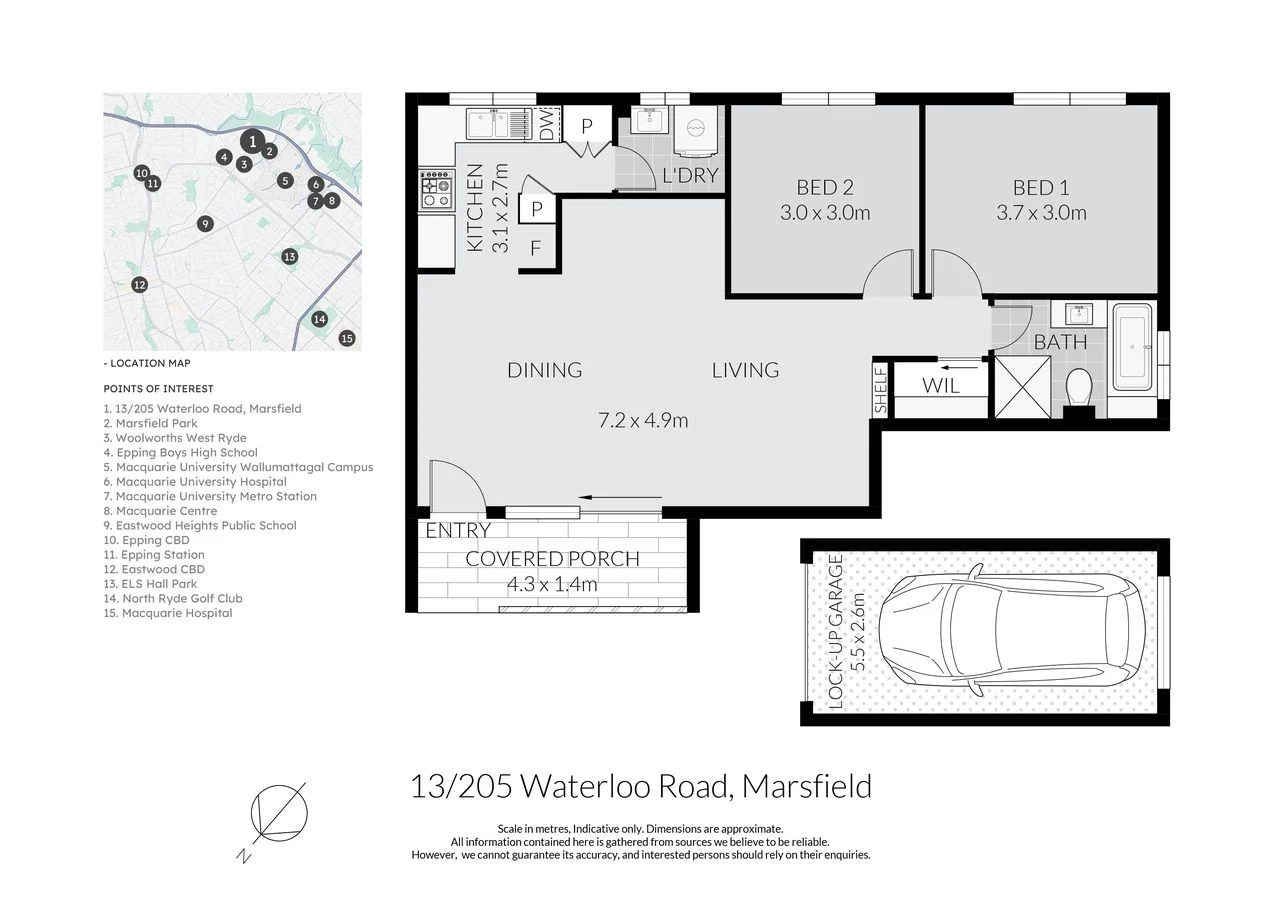 13/205 Waterloo Road, Marsfield, NSW 2122