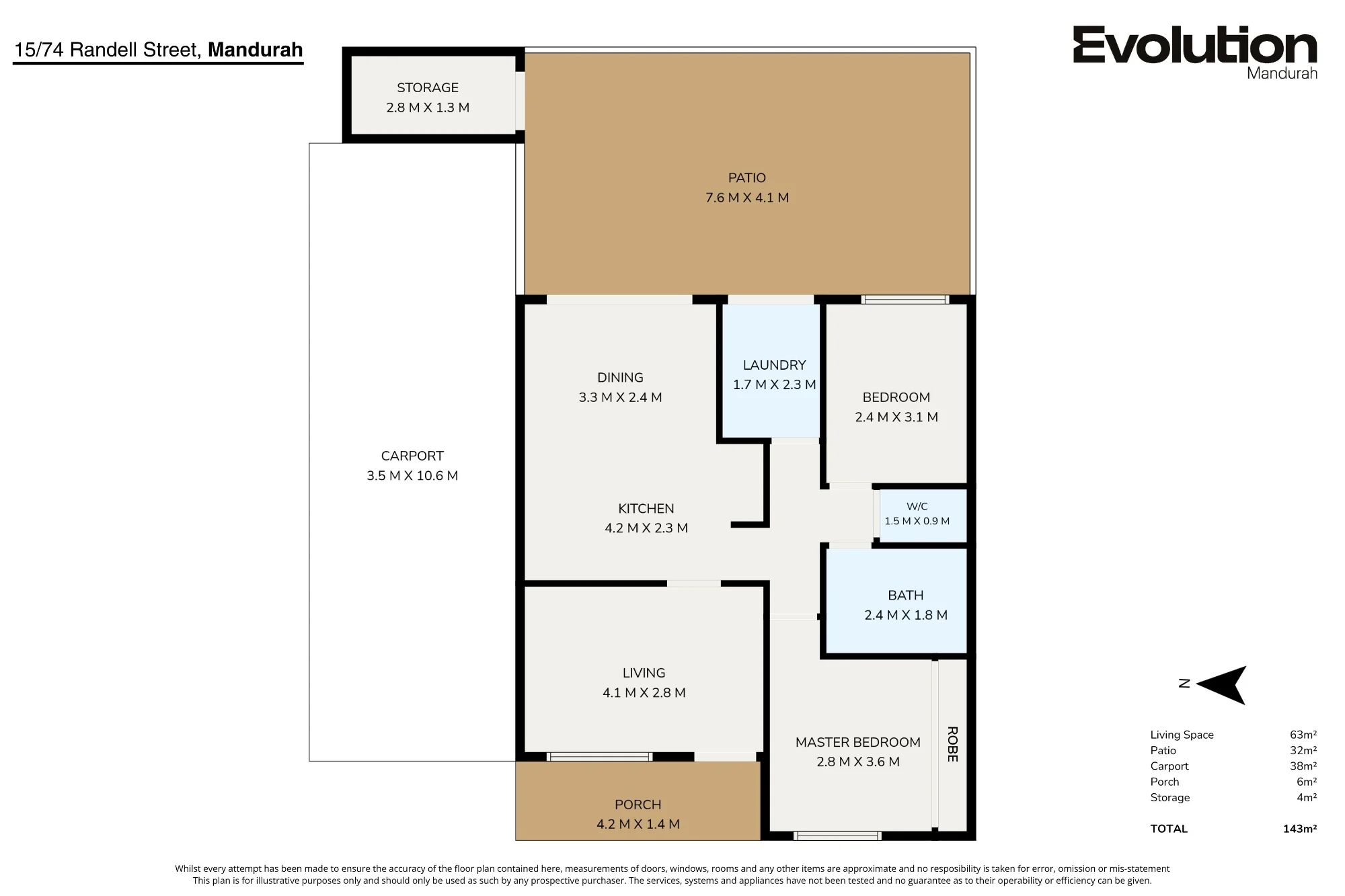 15/74 Randell Street, Mandurah, WA 6210