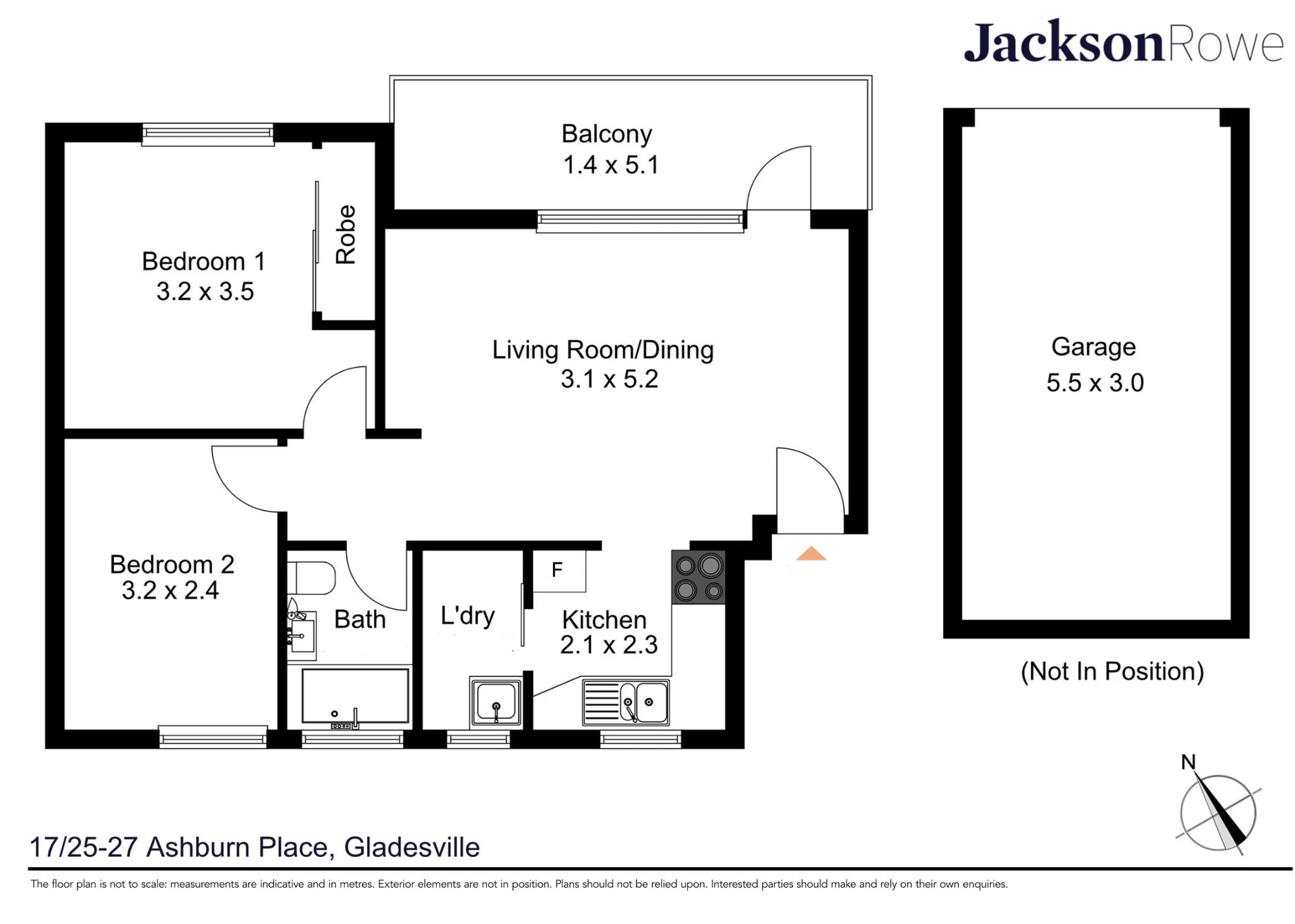 17/25 Ashburn Place, Gladesville, NSW 2111