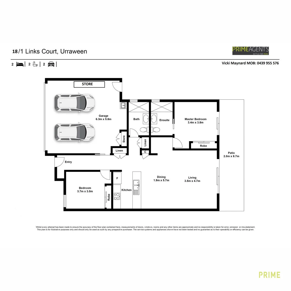 18/1 Links Court, Urraween, Qld 4655