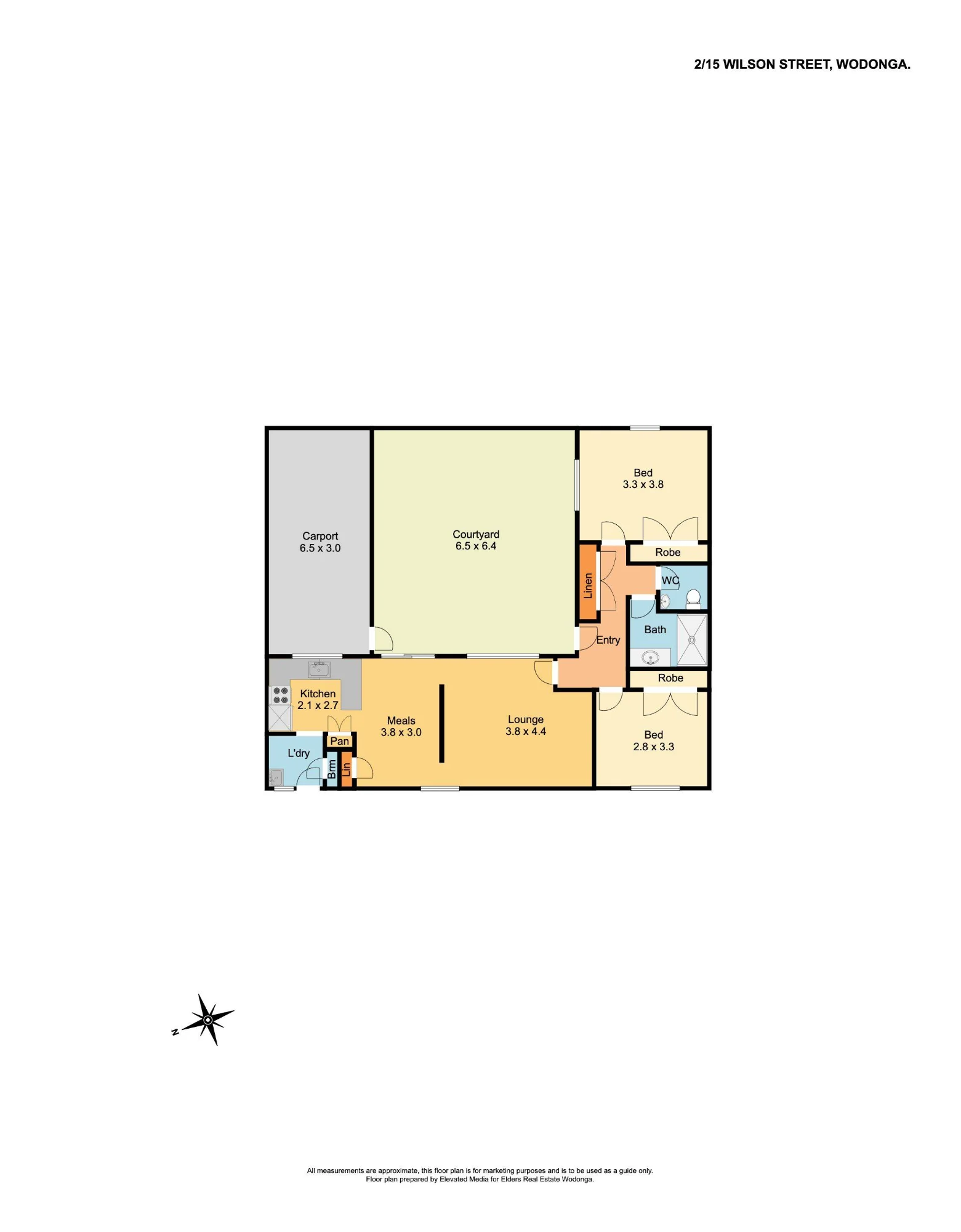 2/15 Wilson Street, Wodonga, Vic 3690