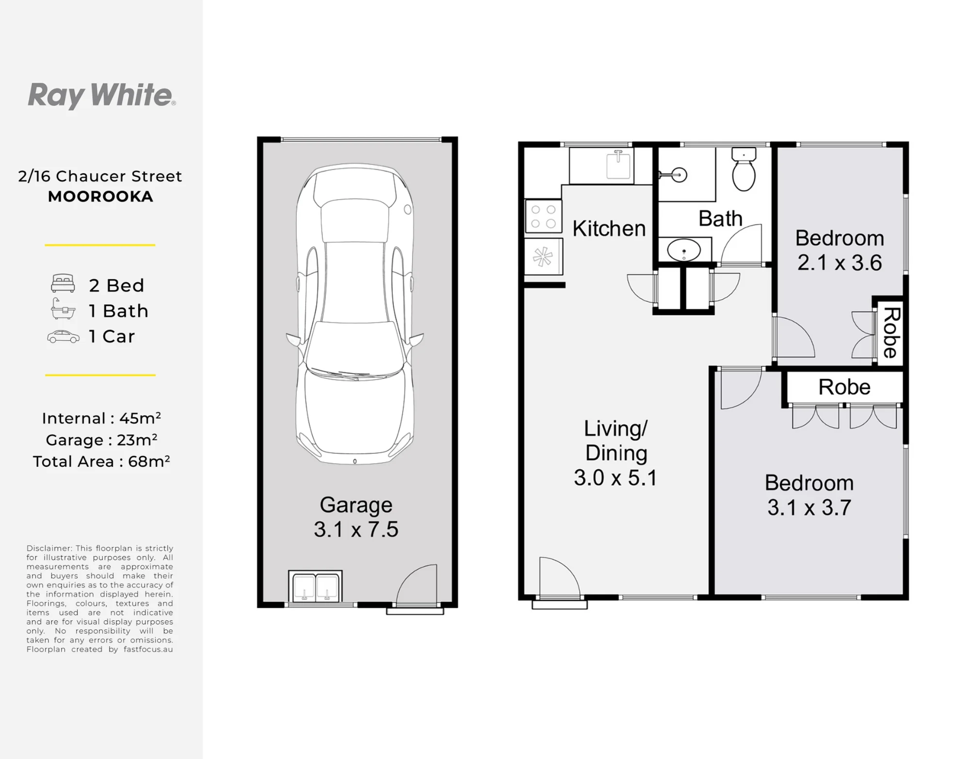 2/16 Chaucer Street, Moorooka, Qld 4105