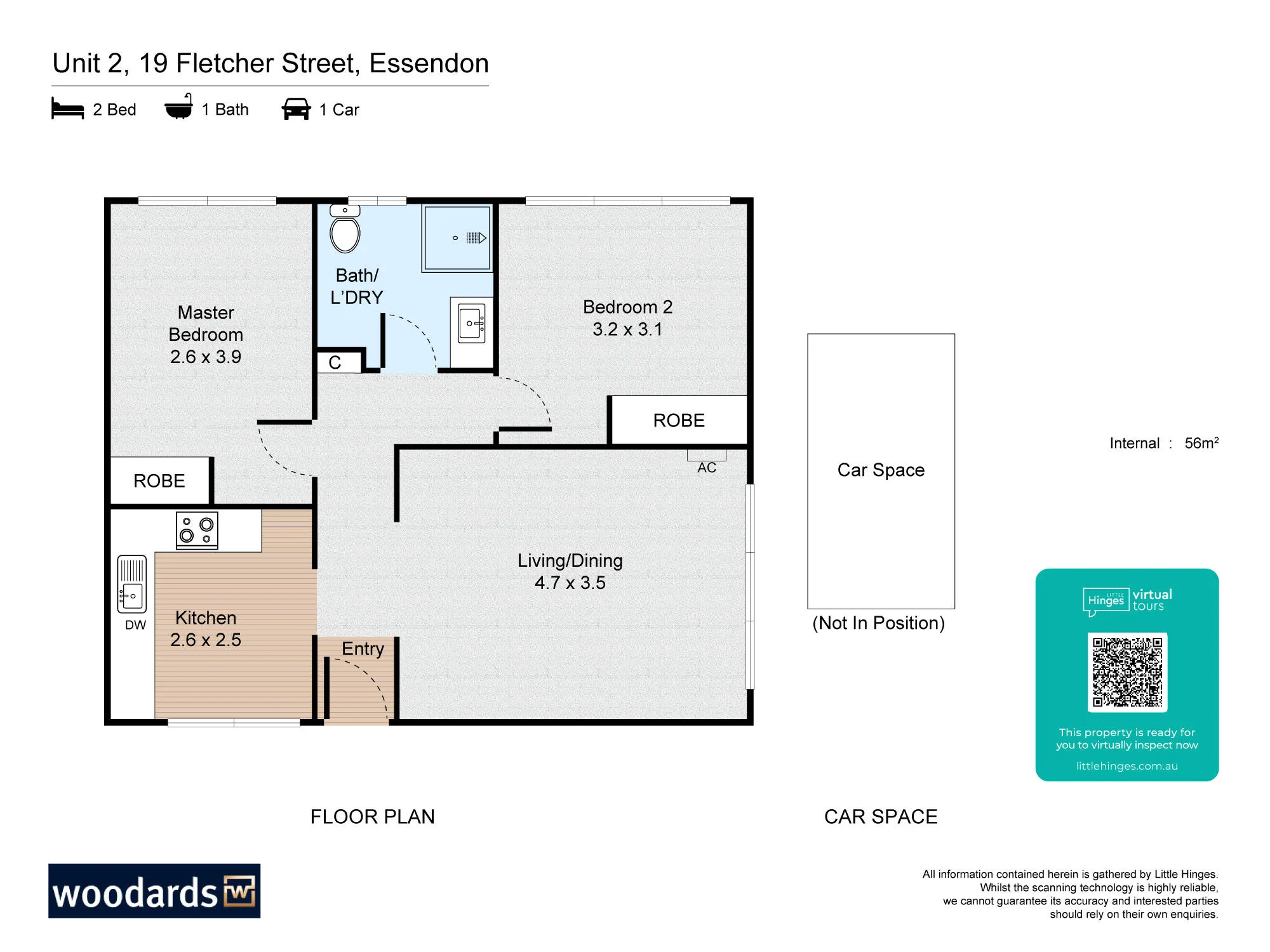 2/19 Fletcher Street, Essendon, Vic 3040