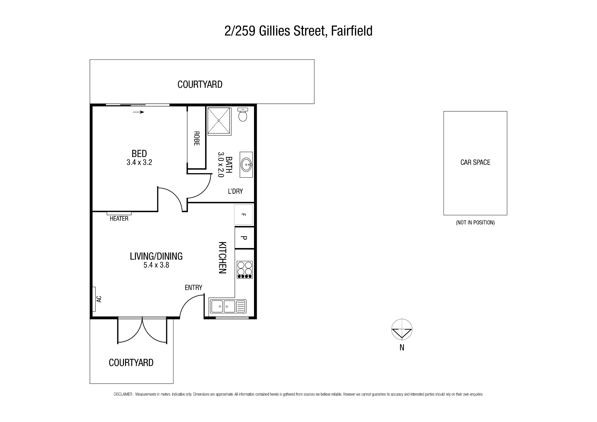 2/259 Gillies Street, Fairfield, Vic 3078