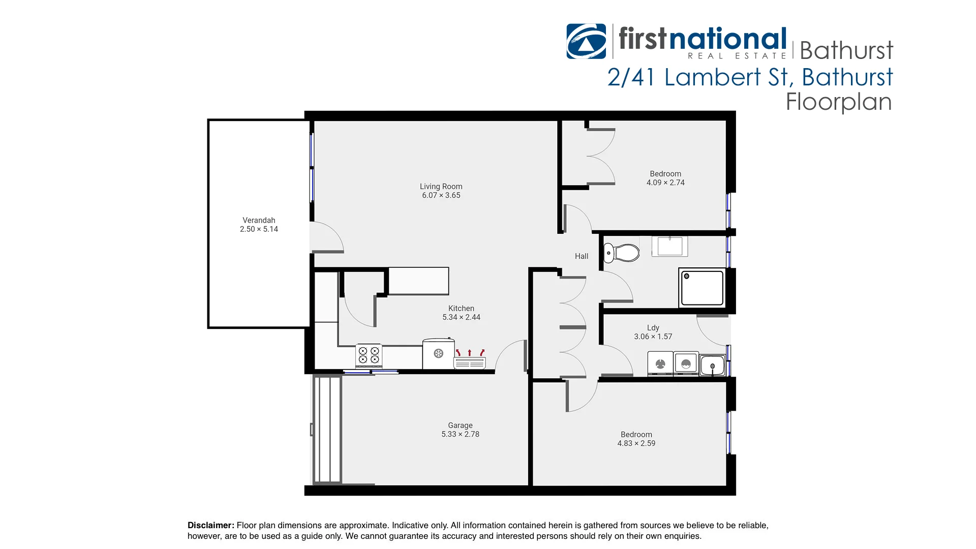 2/41 Lambert Street, Bathurst, NSW 2795