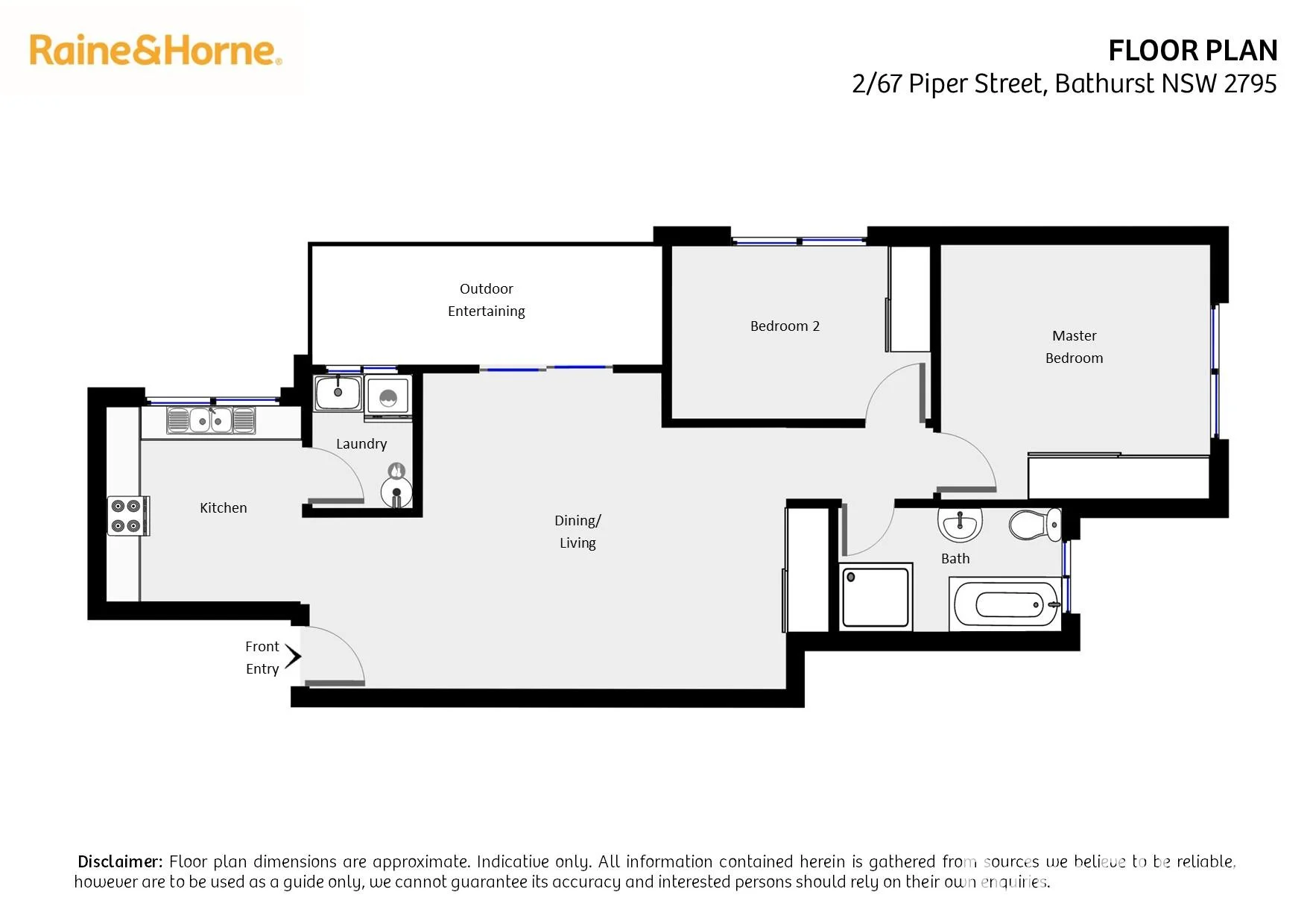 2/67 Piper Street, Bathurst, NSW 2795