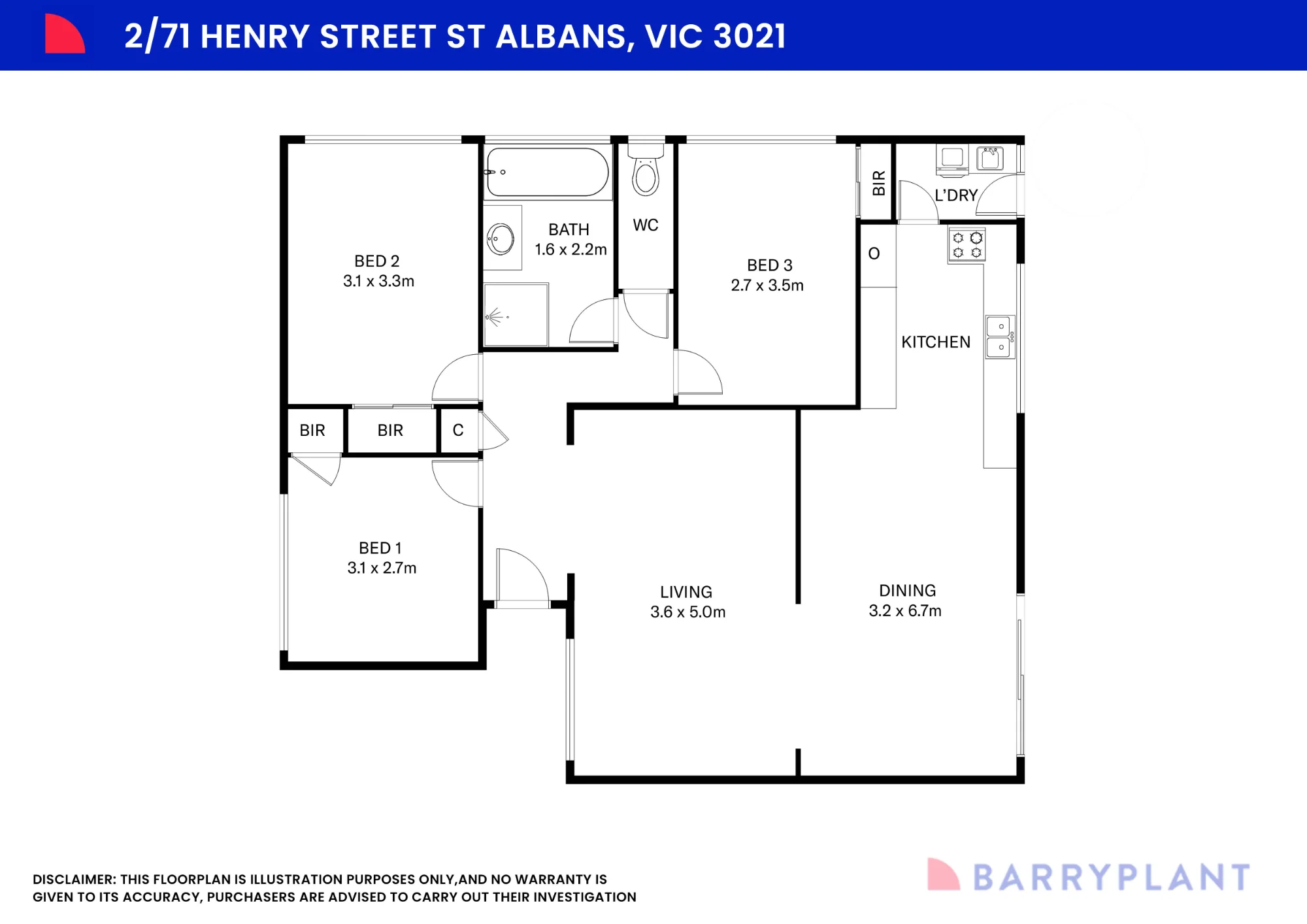 2/71 Henry Street, St Albans, Vic 3021