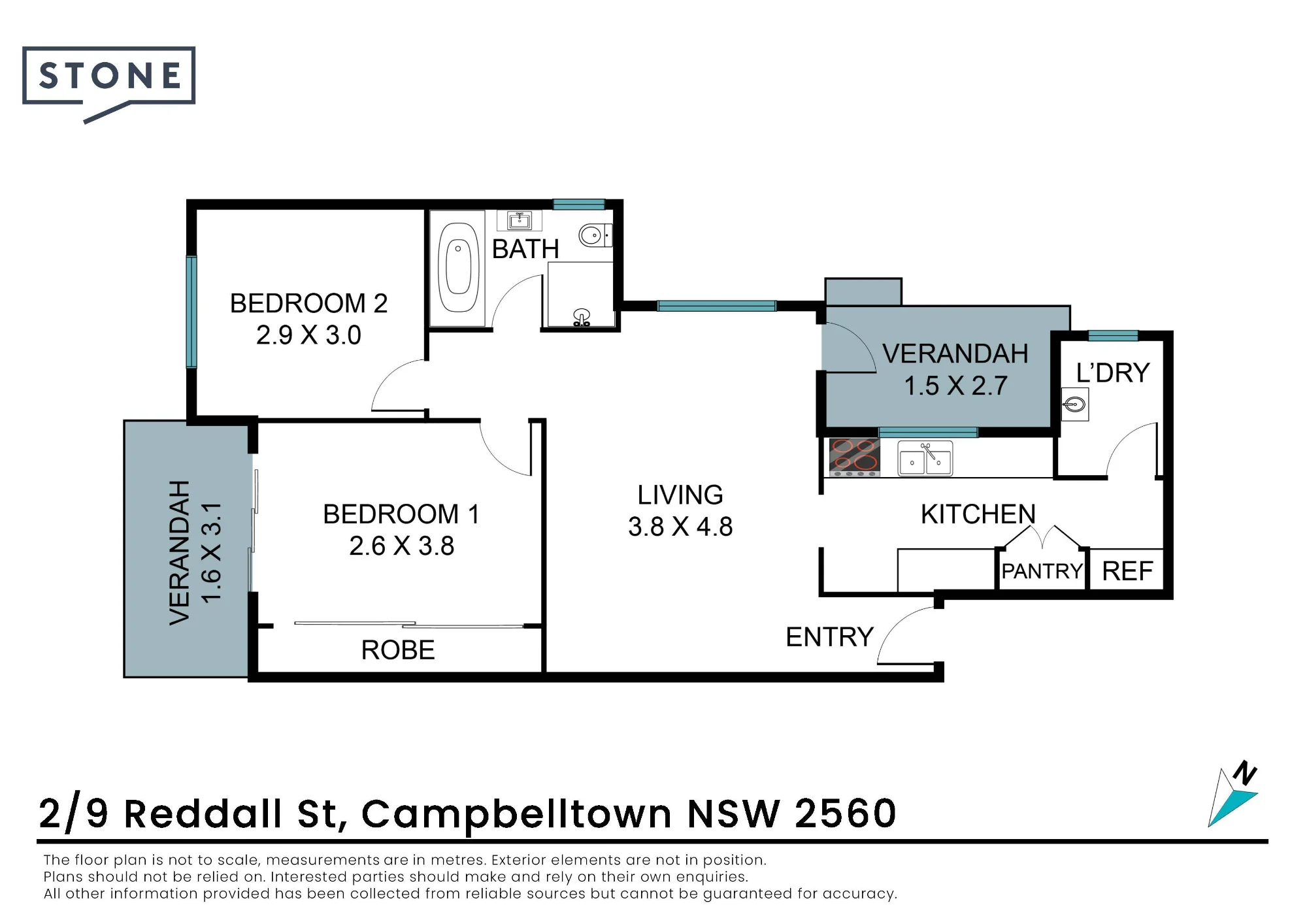 2/9 Reddall Street, Campbelltown, NSW 2560