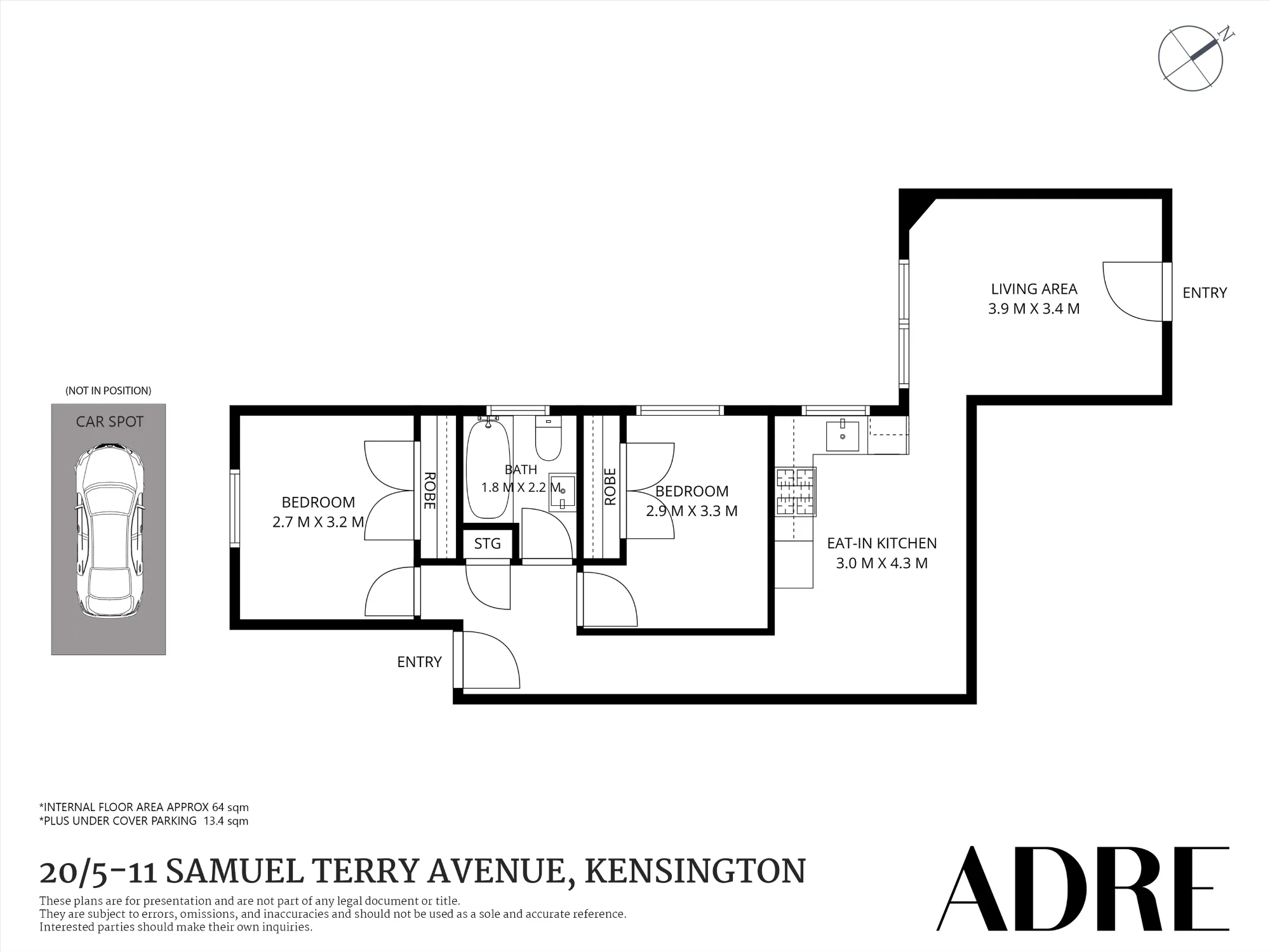 20/5-11 Samuel Terry Avenue, Kensington, NSW 2033