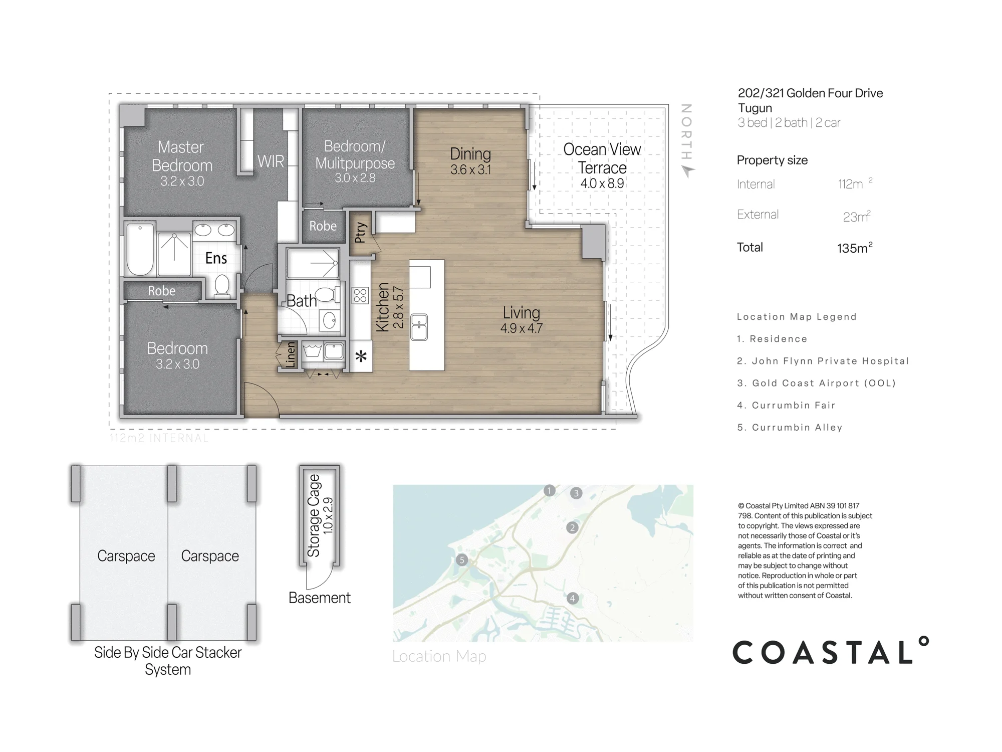 202/321 Golden Four Drive, Tugun, Qld 4224