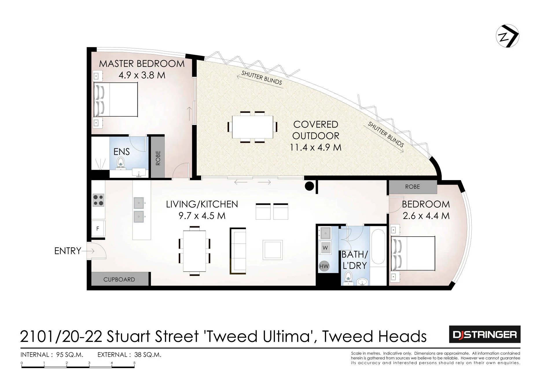 2101/20 Stuart Street, Tweed Heads, NSW 2485