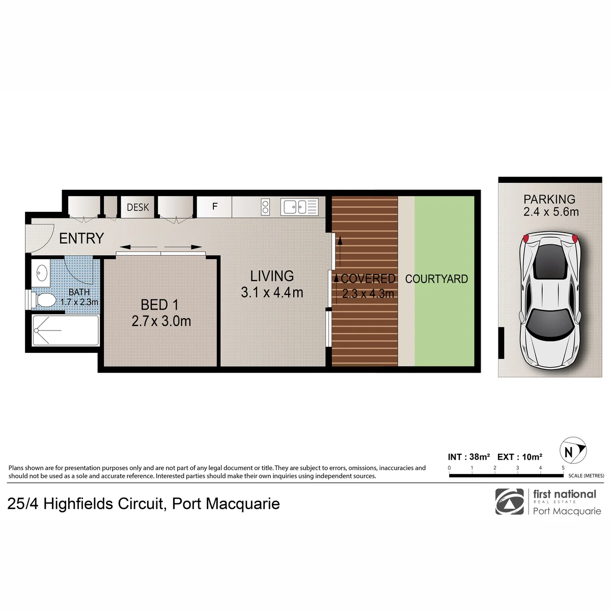 25/4 Highfields Circuit, Port Macquarie, NSW 2444