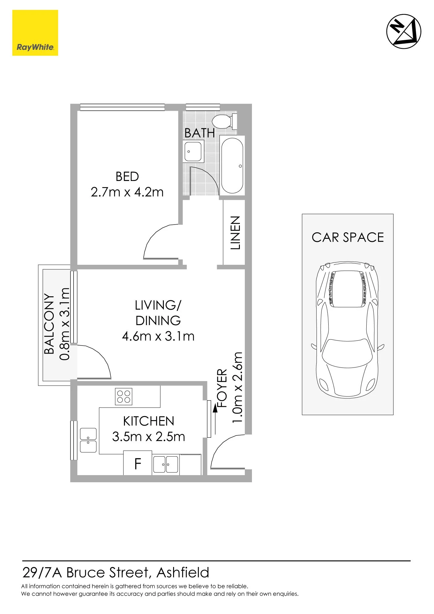 29/7A Bruce Street, Ashfield NSW 2131