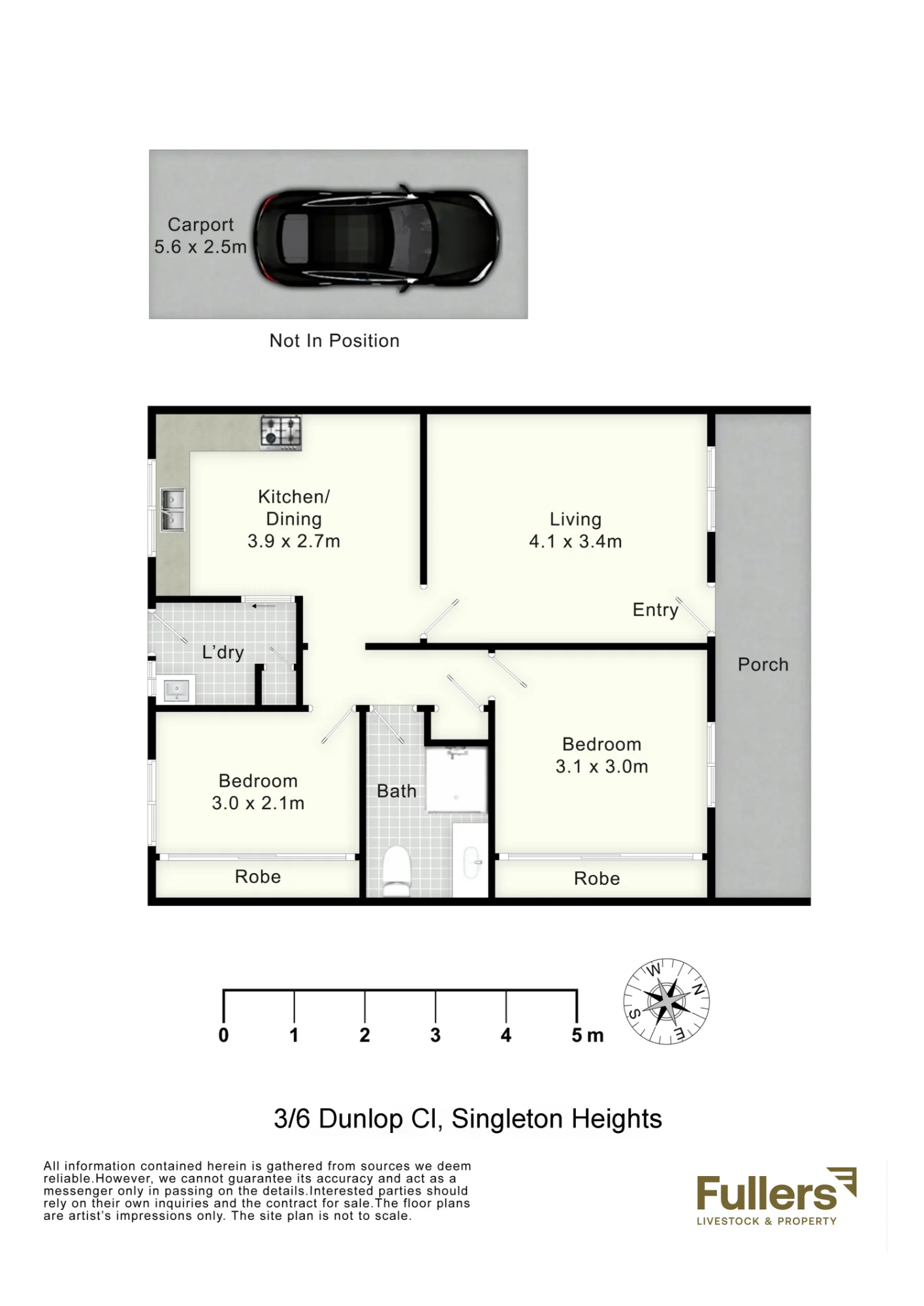 3/5 Dunlop Close, Singleton Heights, NSW 2330