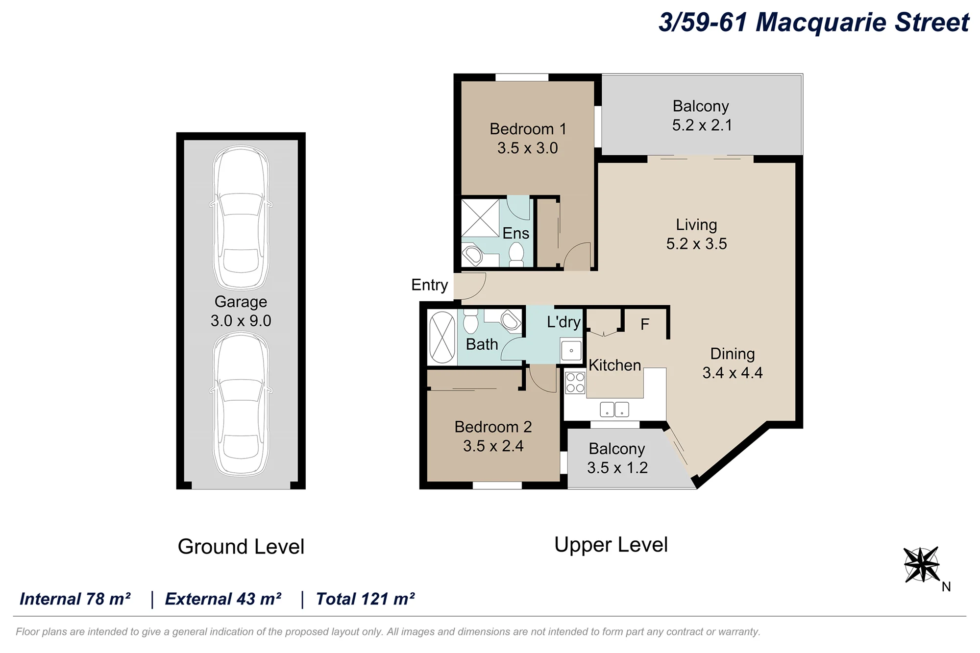 3/59-61 Macquarie Street, St Lucia, Qld 4067