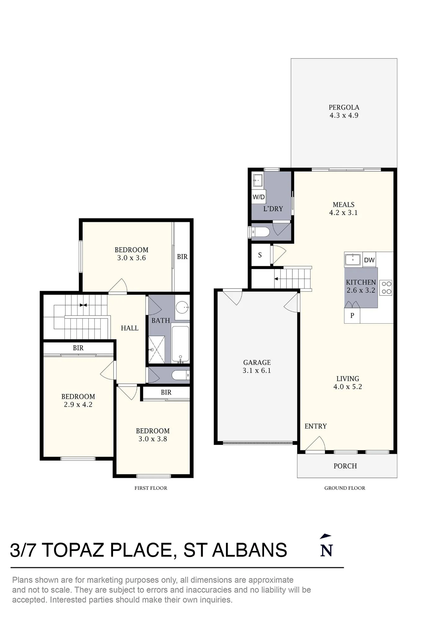 3/7 Topaz Place, St Albans, Vic 3021