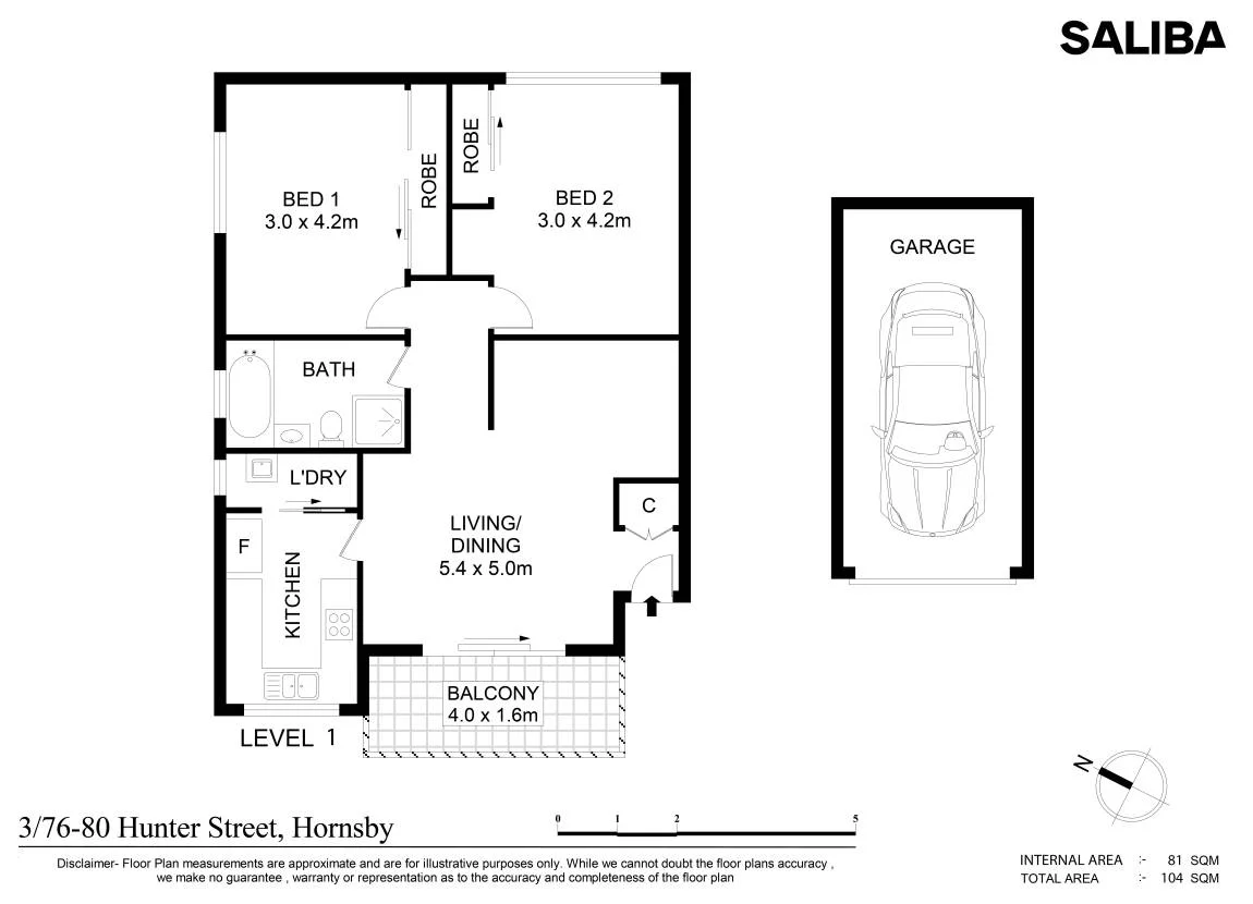 3/76-80 Hunter Street, Hornsby, NSW 2077
