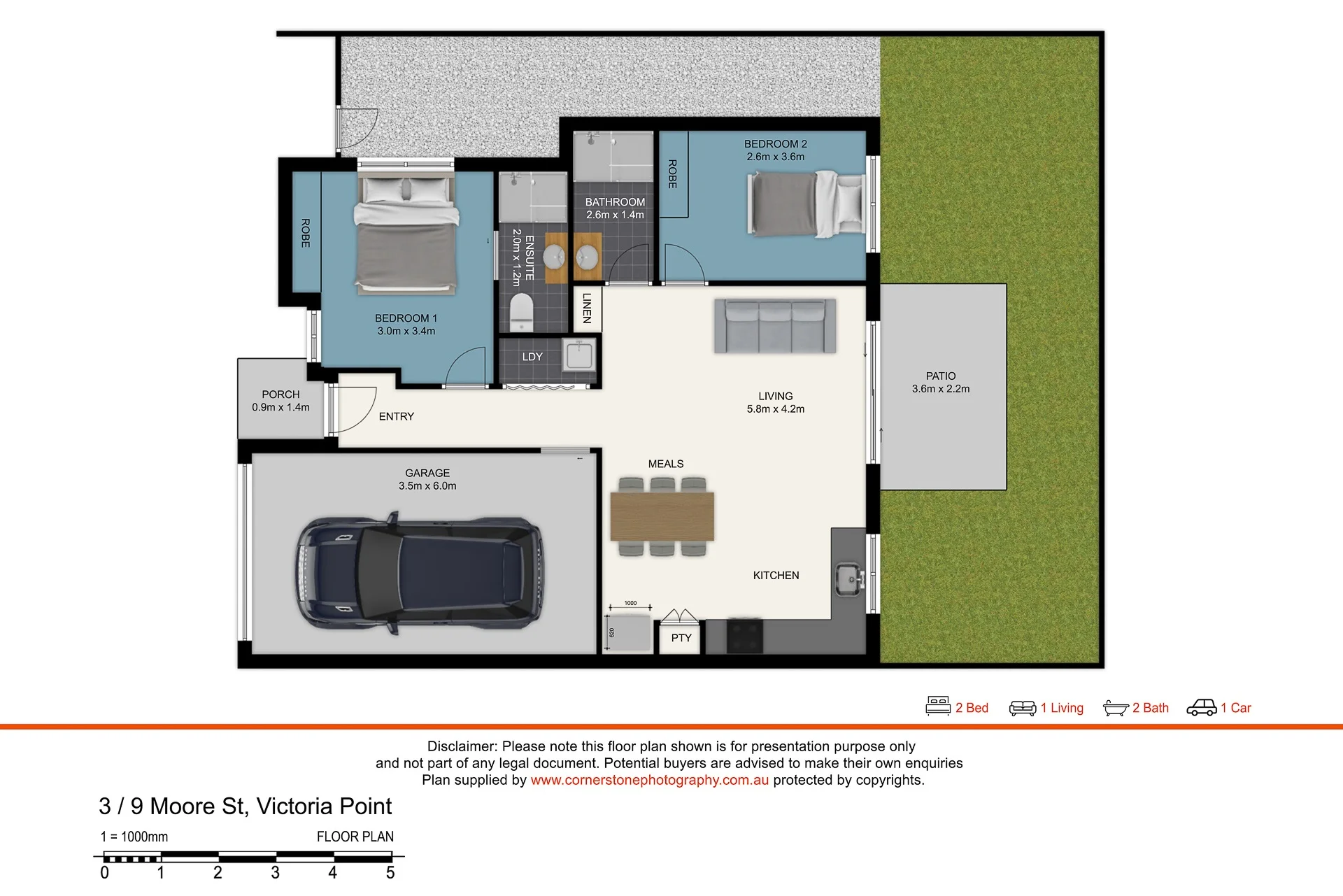 3/9 MOORE STREET, Victoria Point, Qld 4165